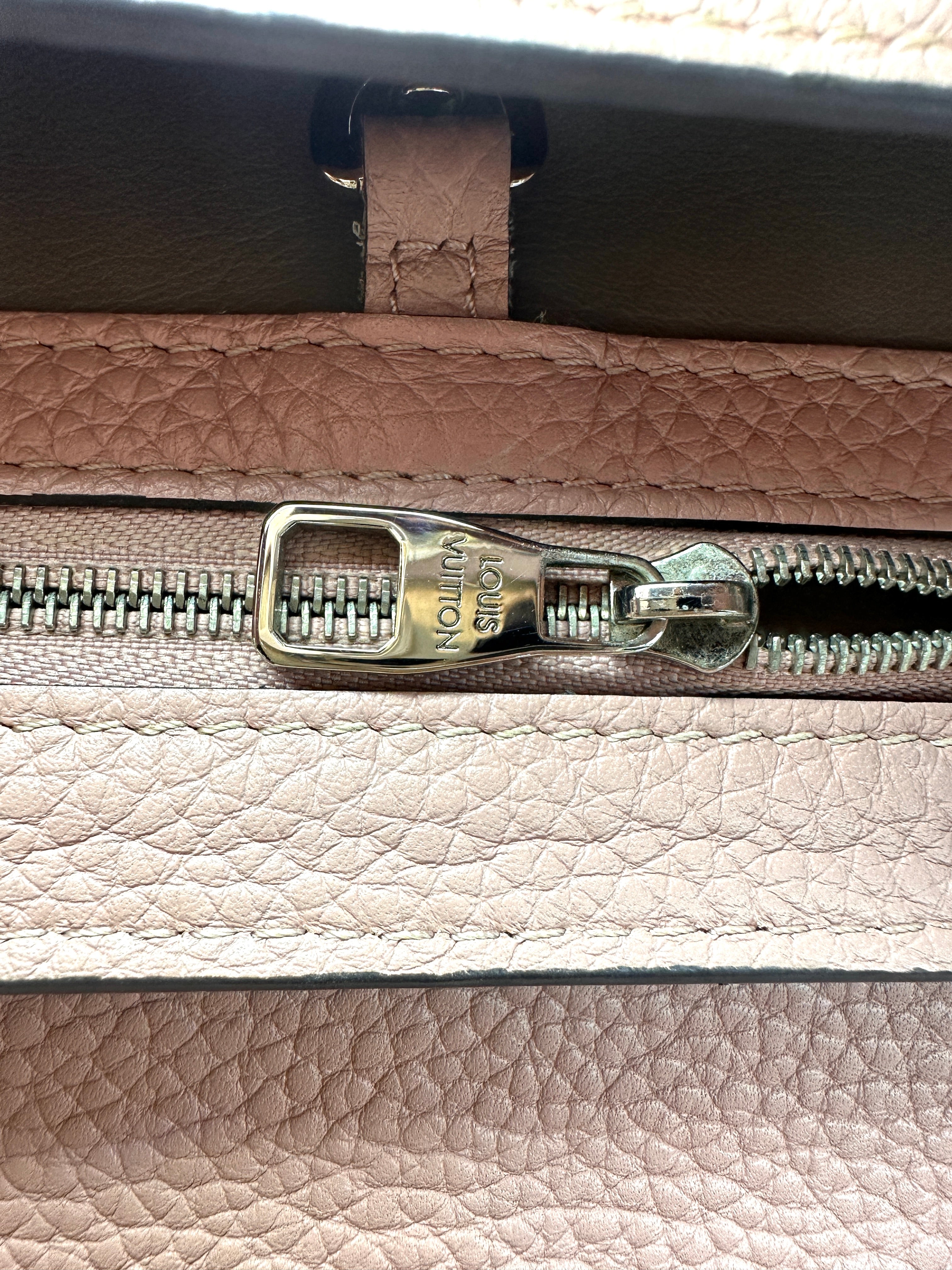 Louis Vuitton Capucines BB Pink Taurillon Leather Handle Bag LV3158