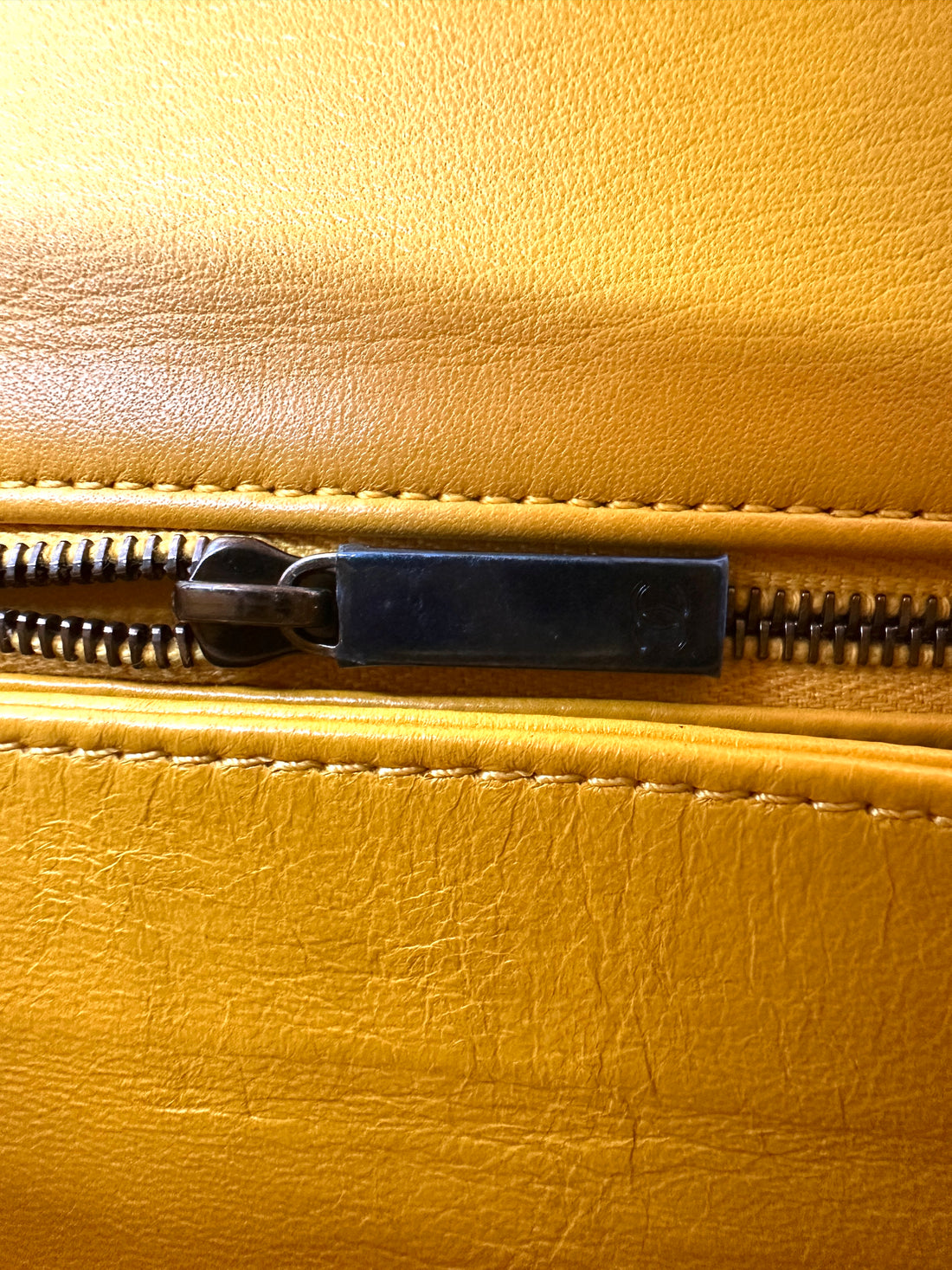Chanel CoCo Handle Yellow Python Leather Shoulder Bag(22***10) CC2371