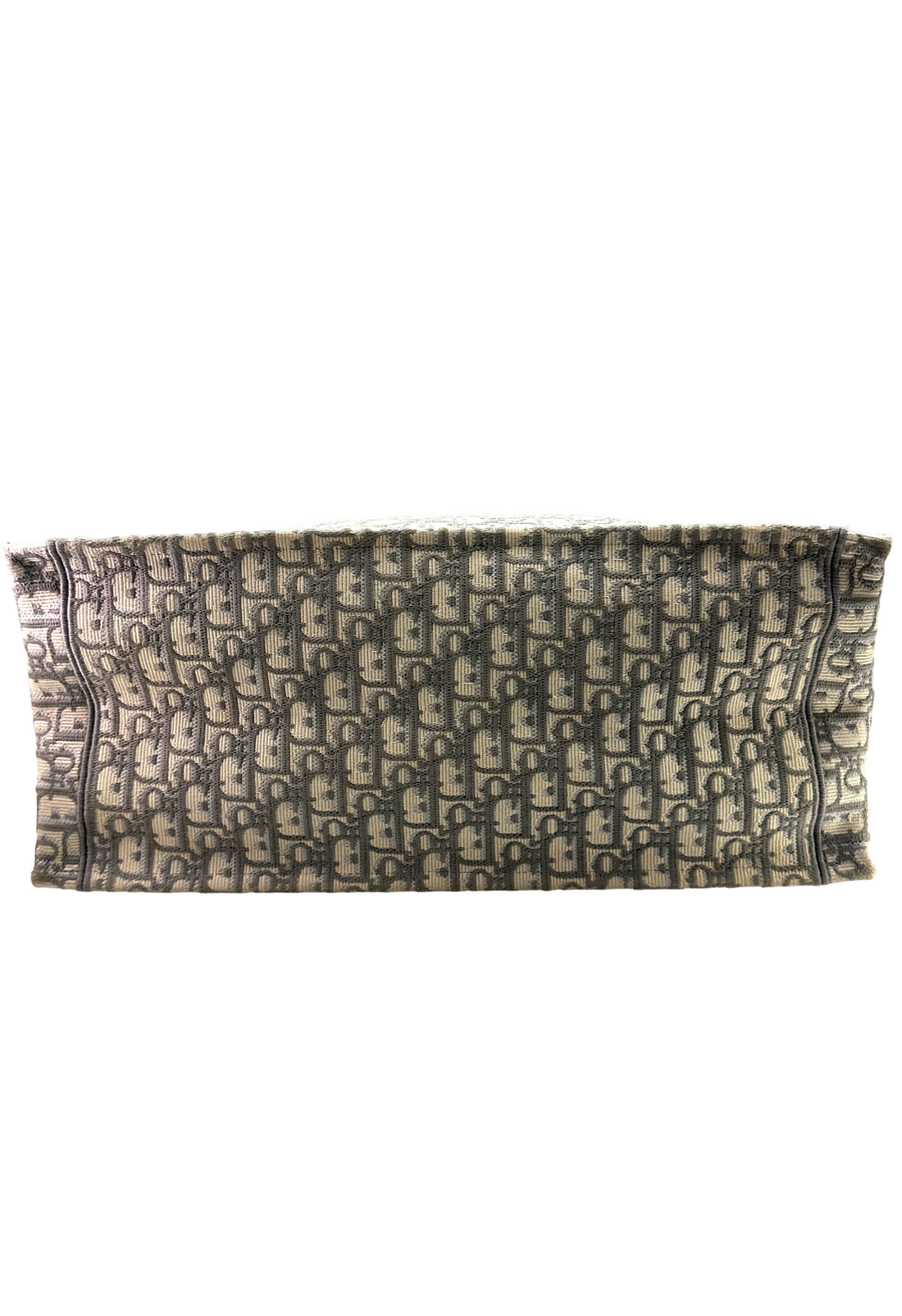 Christian Dior Oblique Embroidered Canvas Book Tote Bag DR842