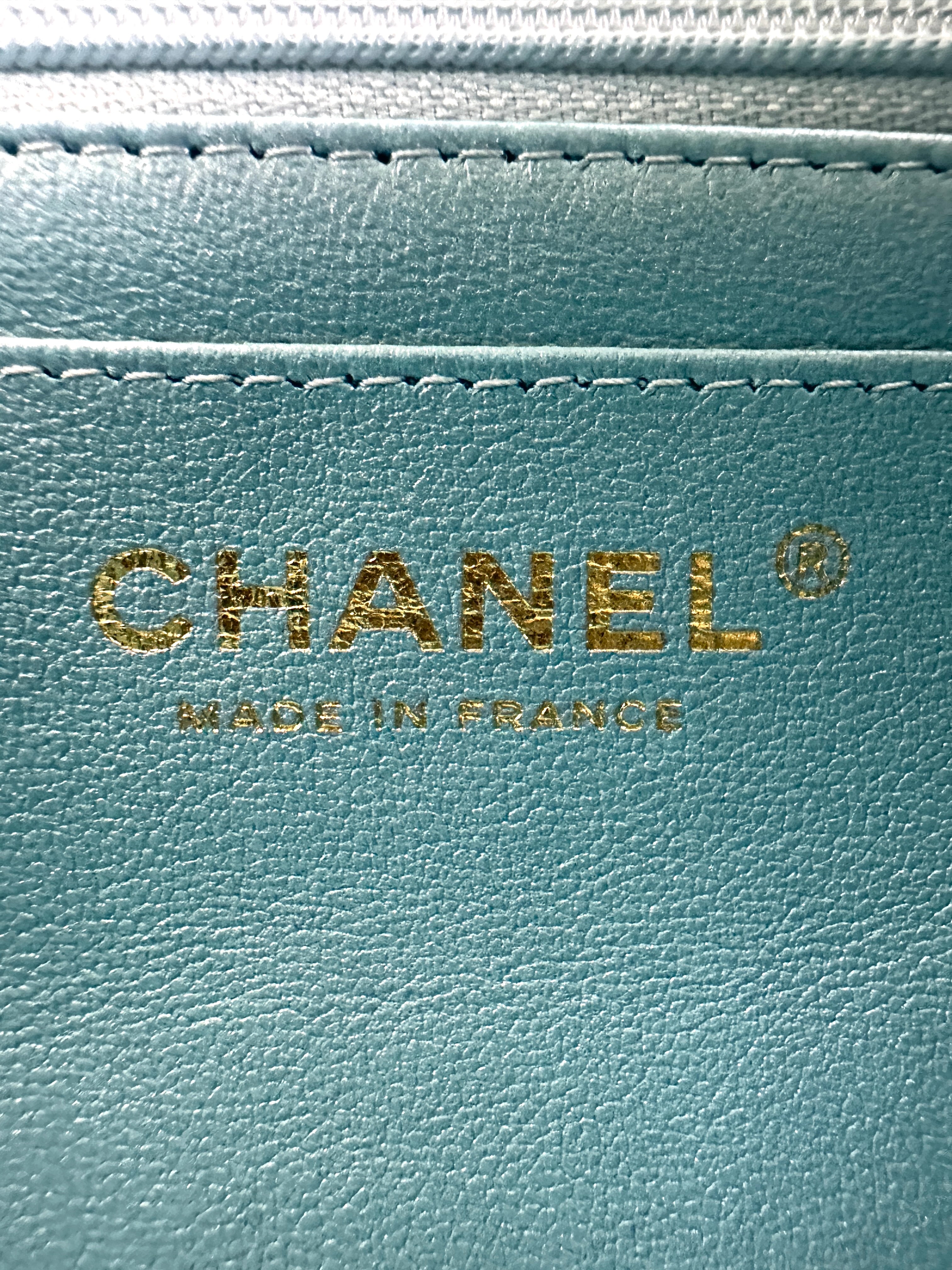 Chanel 24P Classic Flap Tie Dye Ombre Quilted Leather Mini Rectangular Flap Bag(KJ***2G) CC2350