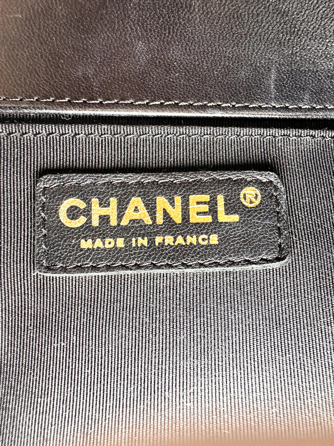 Chanel LeBoy Black Quilted Patent Leather Flap Bag With Gold Buckle(22***57) CC2358