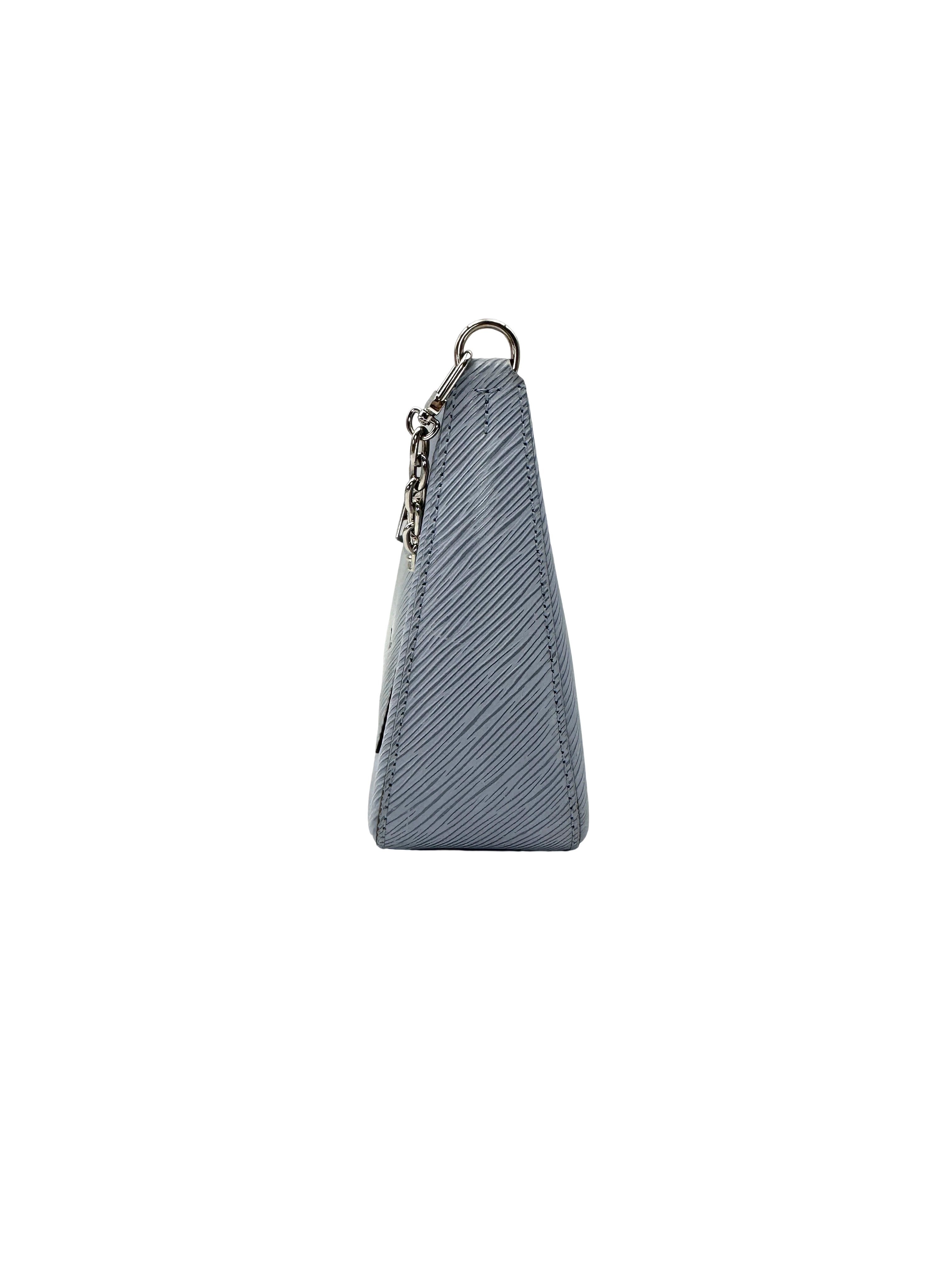 Louis Vuitton Marelle Blue Epi Leather Shoulder Bag LV3161