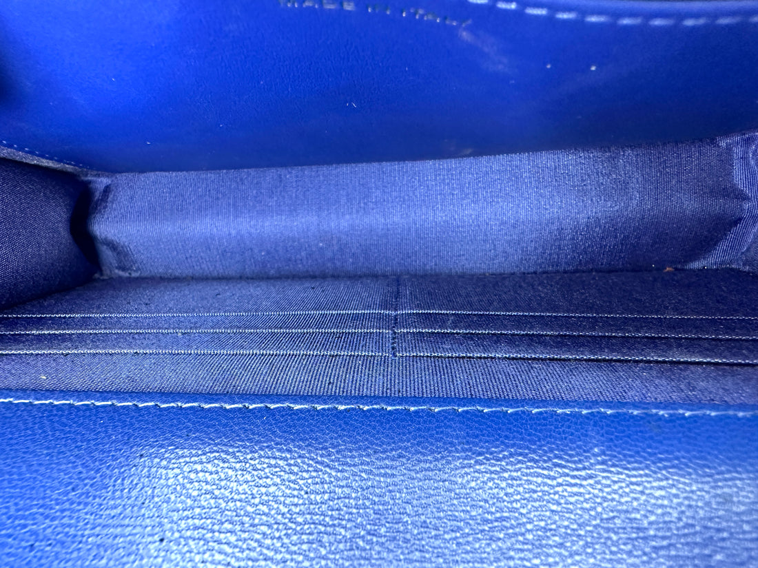 Chanel 19Bag Blue Quilted Leather Wallet On Chain(29***06) CC2364