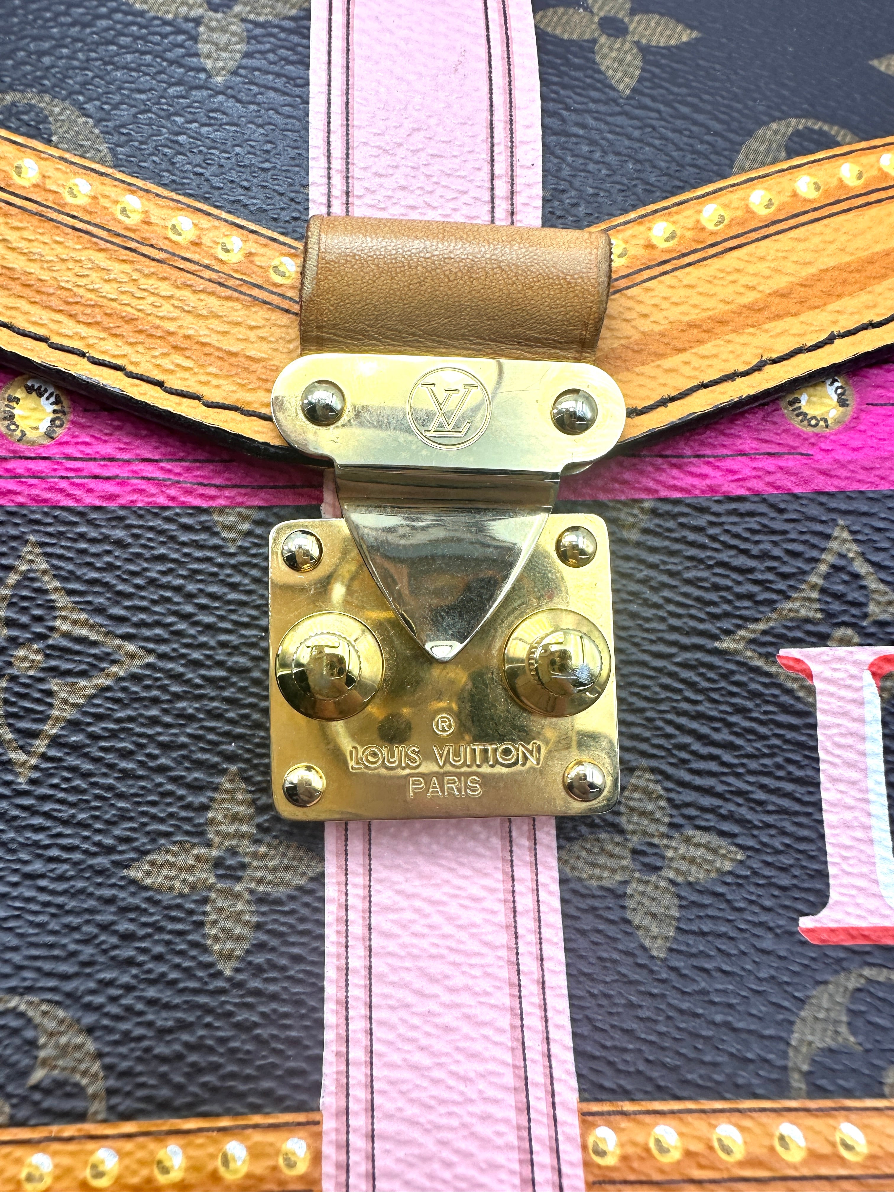 Louis Vuitton Summer Trunk Monogram Canvas Pochette Metis LV3163
