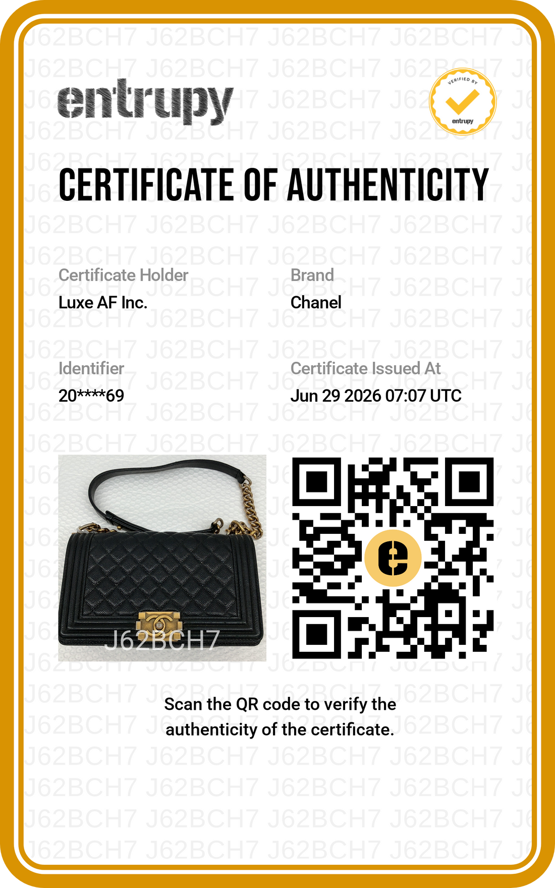 Chanel LeBoy Black Quilted Leather Medium Size Flap Bag With Gold Buckle(20***69) CC2365