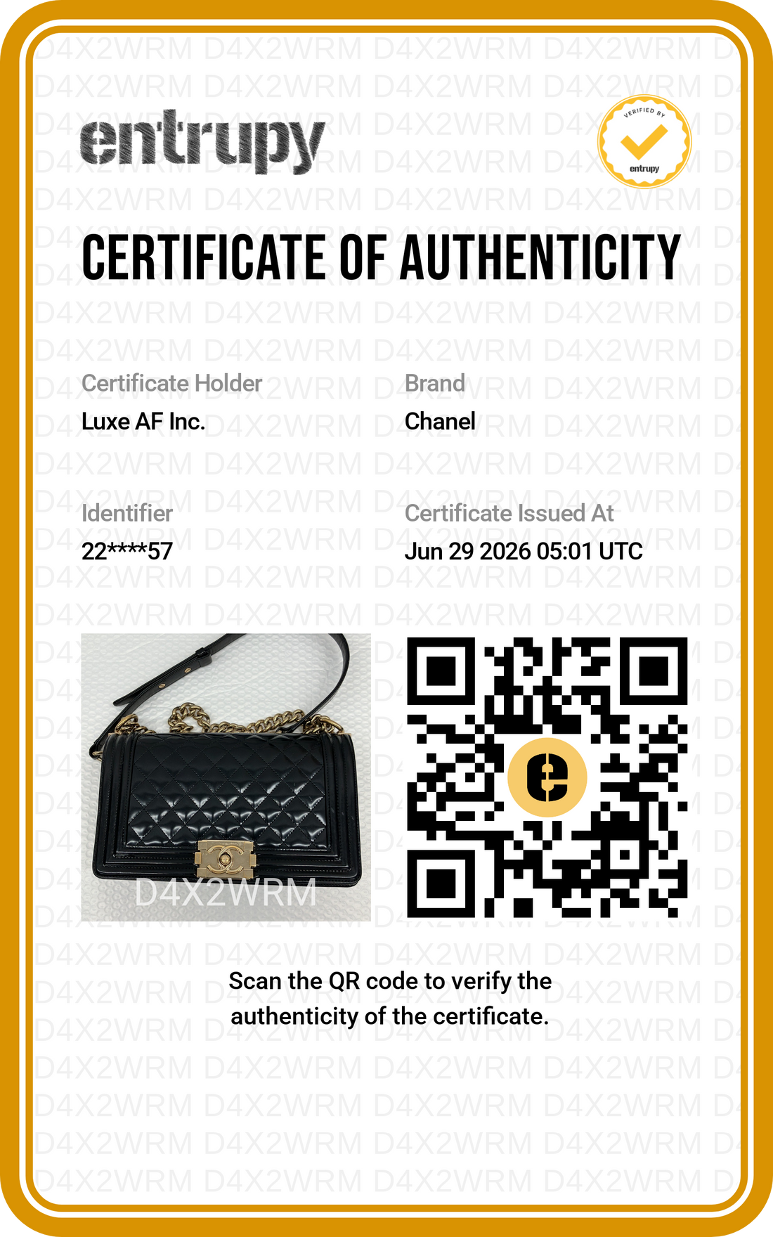 Chanel LeBoy Black Quilted Patent Leather Flap Bag With Gold Buckle(22***57) CC2358