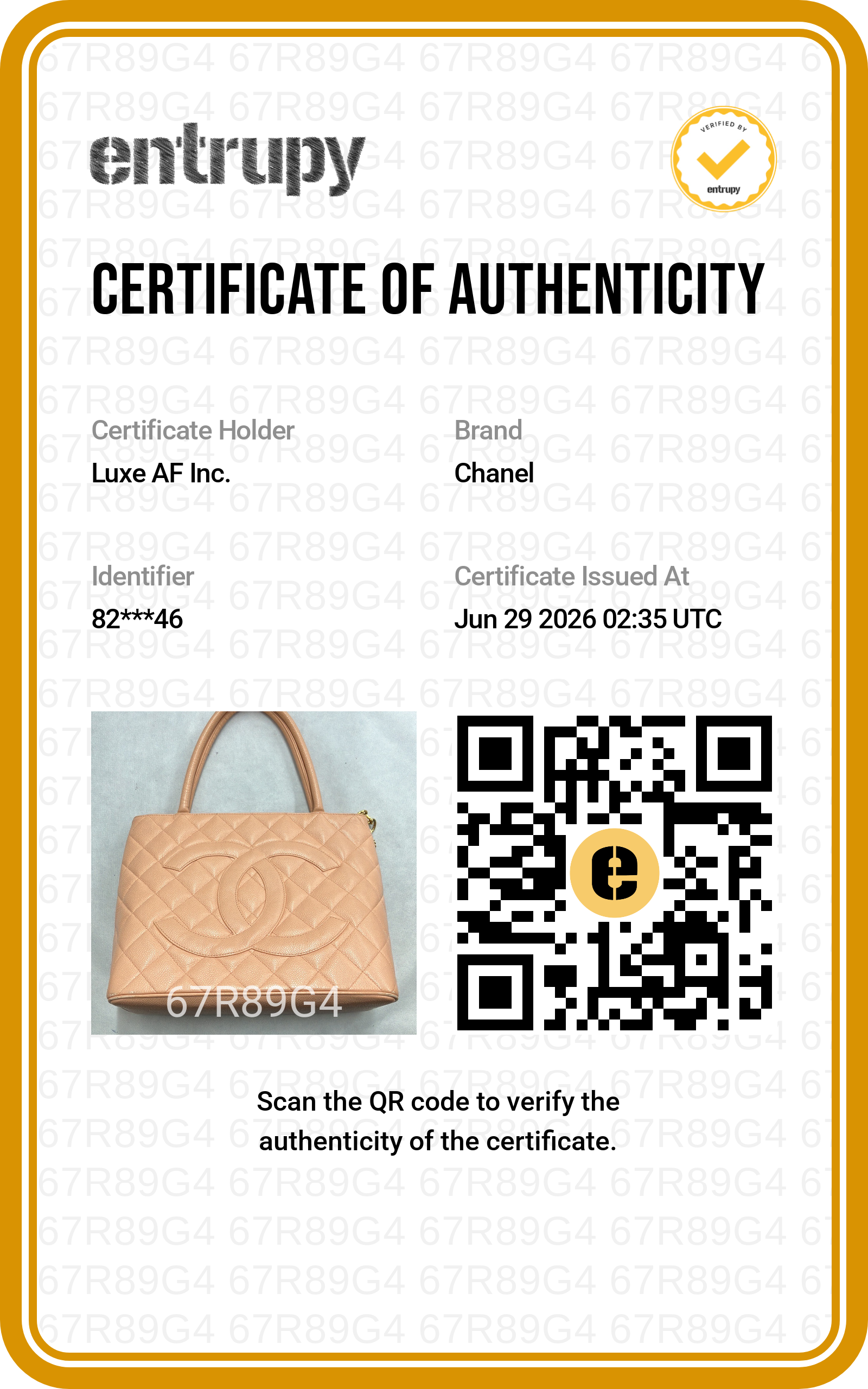 Chanel Medallion Beige Quilted Leather Handle Bag(82***46) CC2485