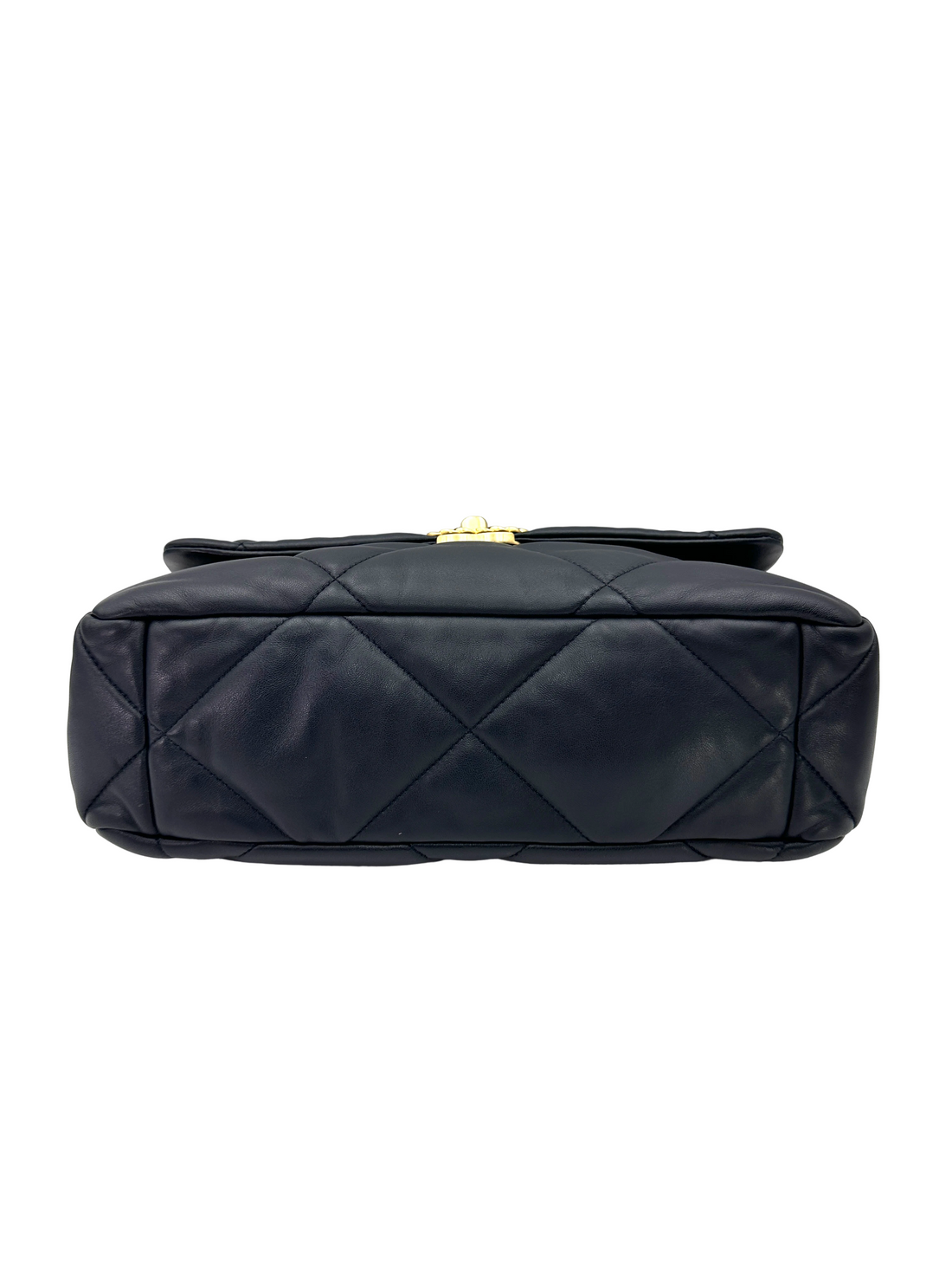 Chanel 19Bag Navy Quilted Leather Medium Size Shoulder Bag(30***25) CC2379