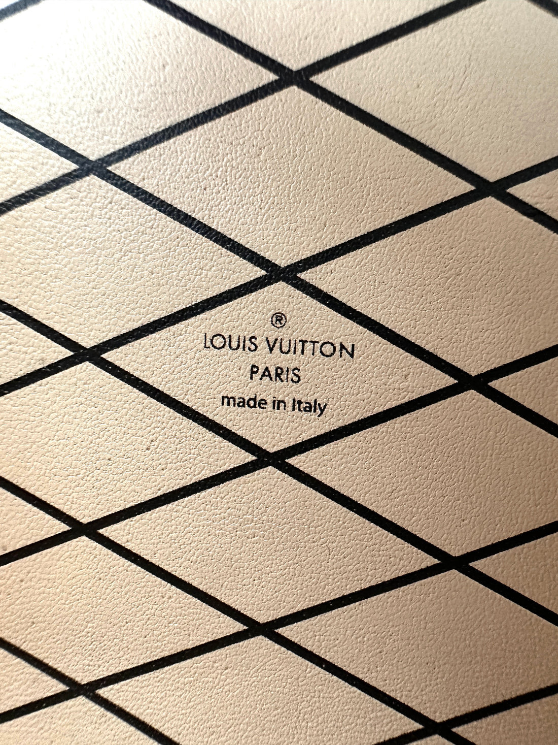 Louis Vuitton Petite Malle Blue Denim Leather Shoulder Bag LV3167
