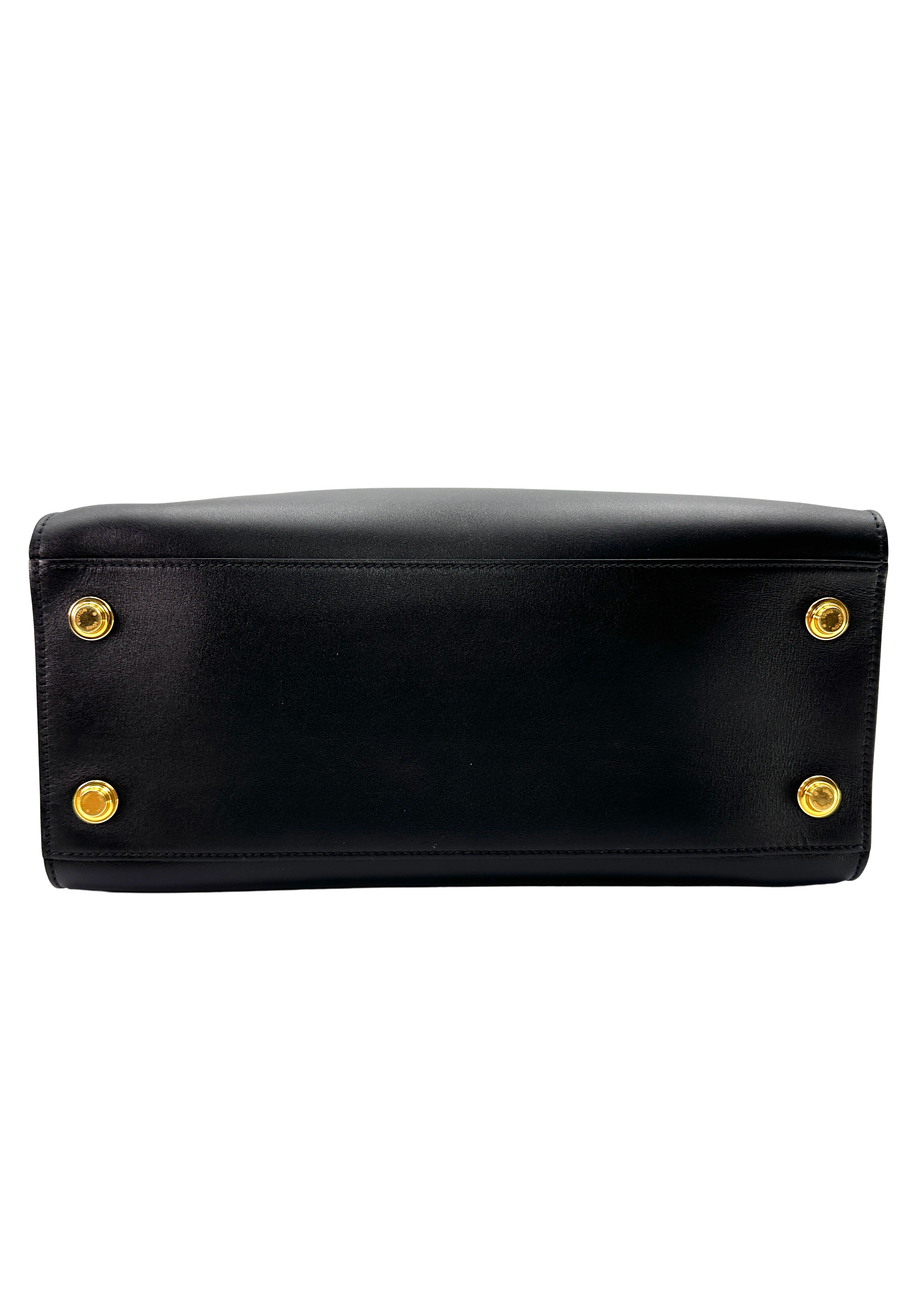 Louis Vuitton City Steamer Black Leather Handle Bag LV3169