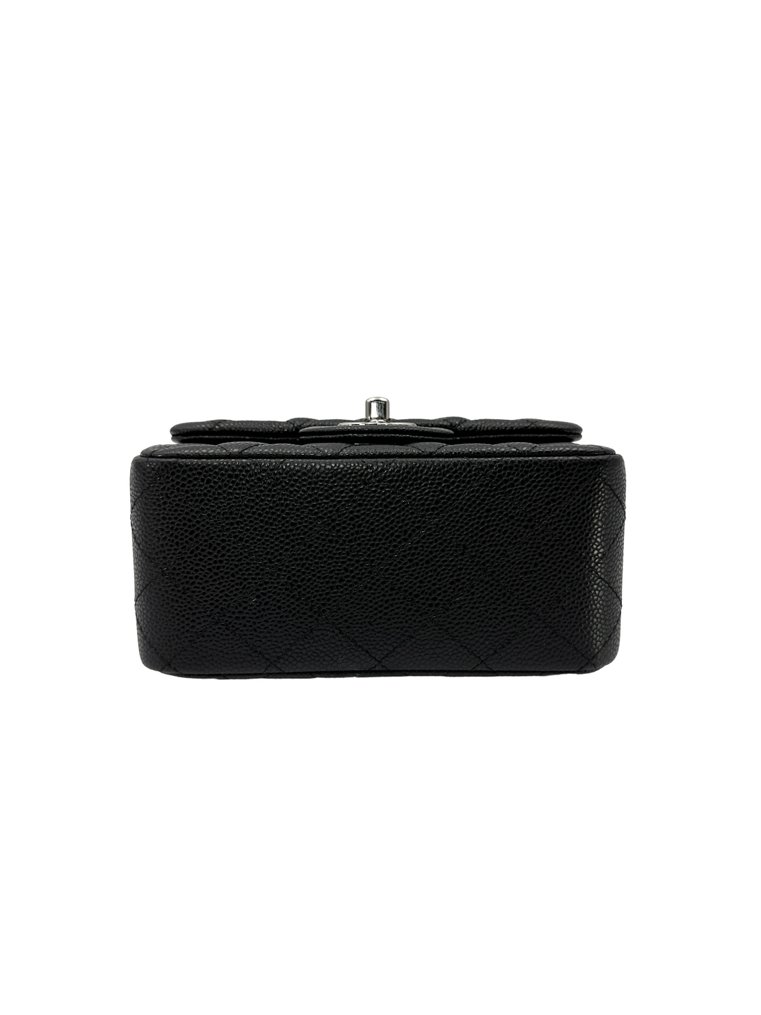 Chanel Classic Flap Black Quilted Leather Mini Flap Bag(14***52) CC2386