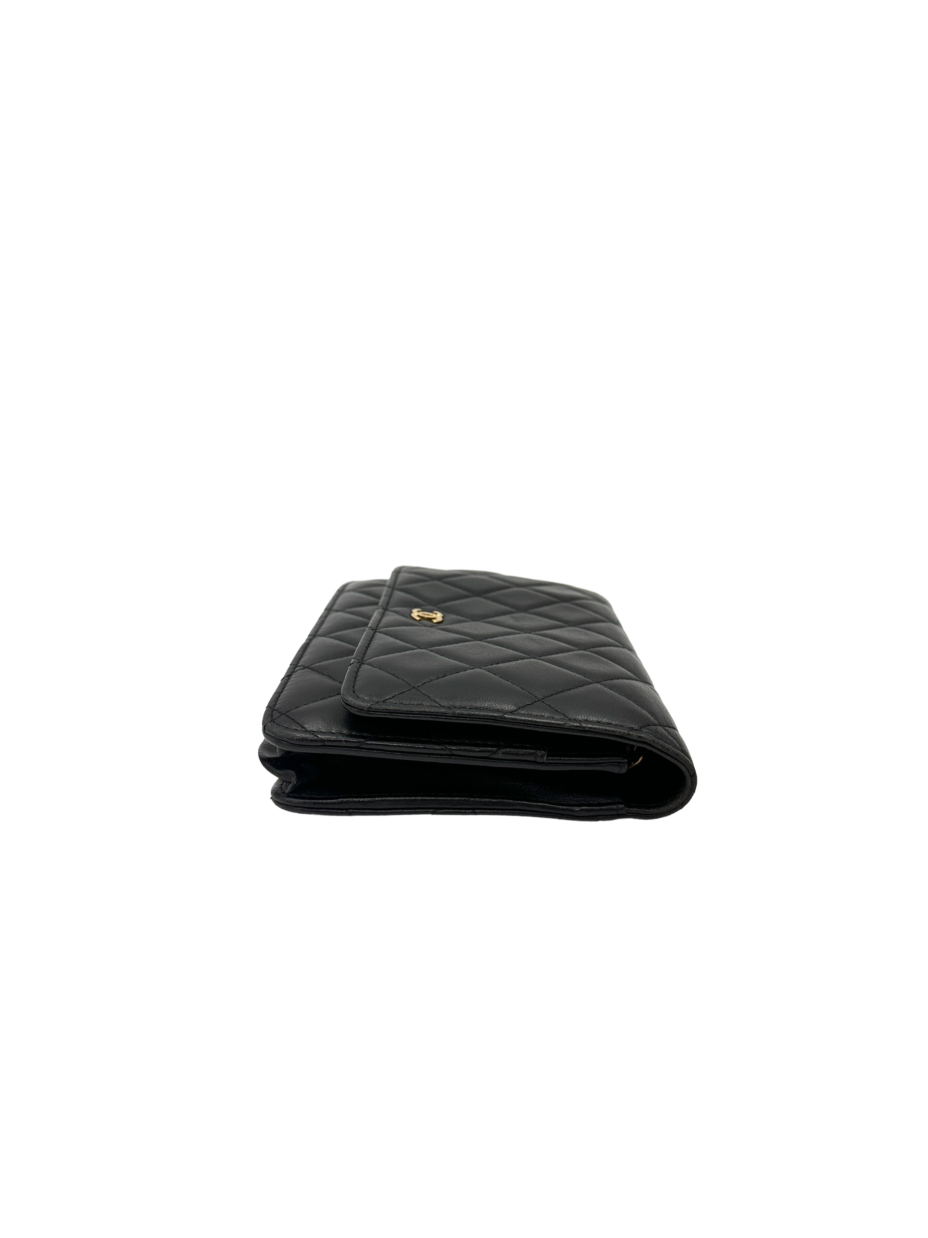 Chanel Black Quilted Lambskin Wallet On Chain(26***92) CC2390