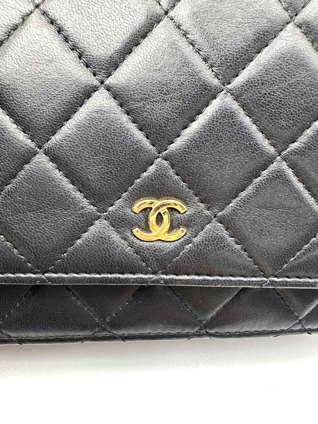 Chanel Black Quilted Lambskin Wallet On Chain(26***92) CC2390