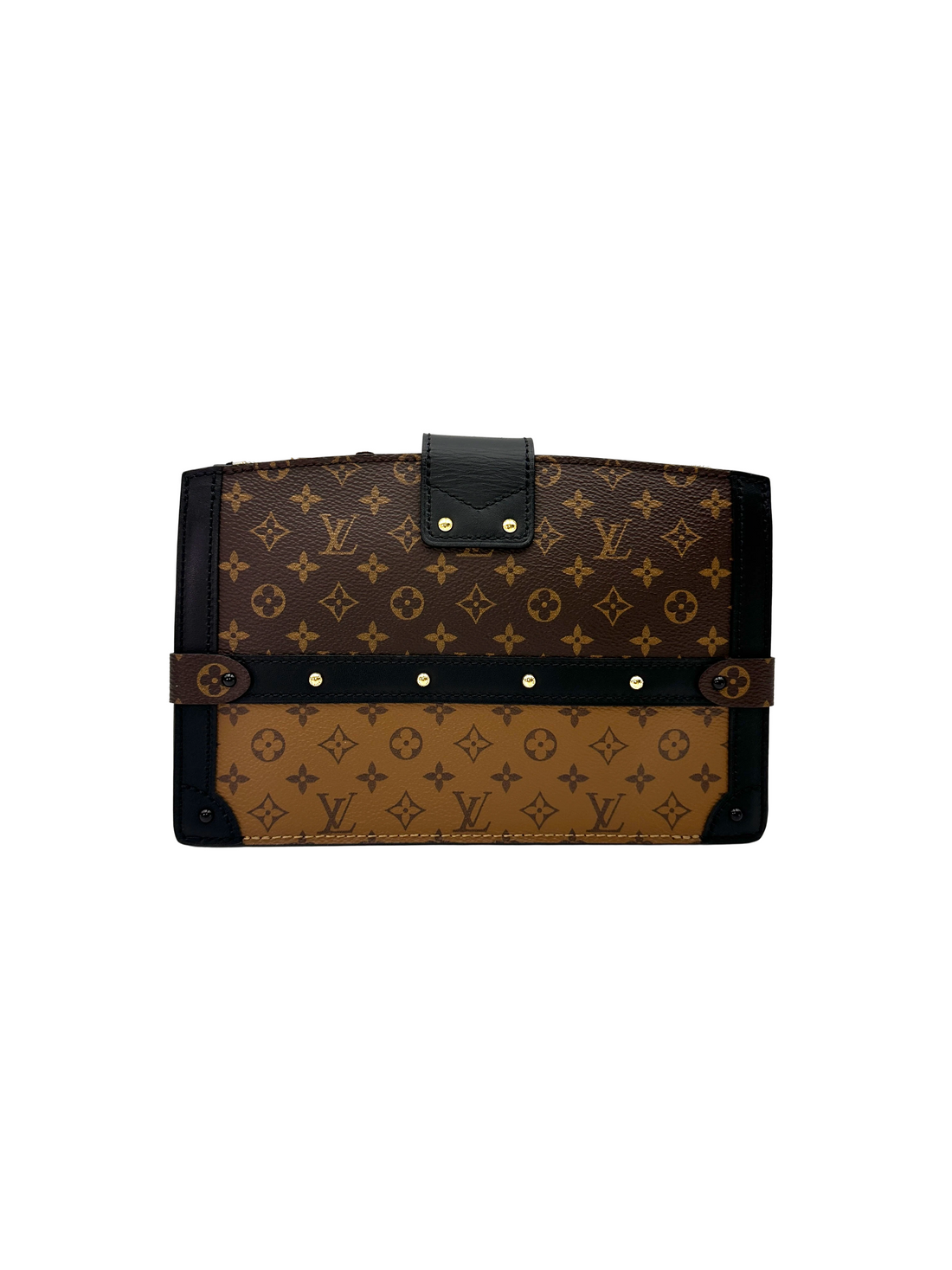 Louis Vuitton Trunk Clutch Monogram Canvas Bag LV3170