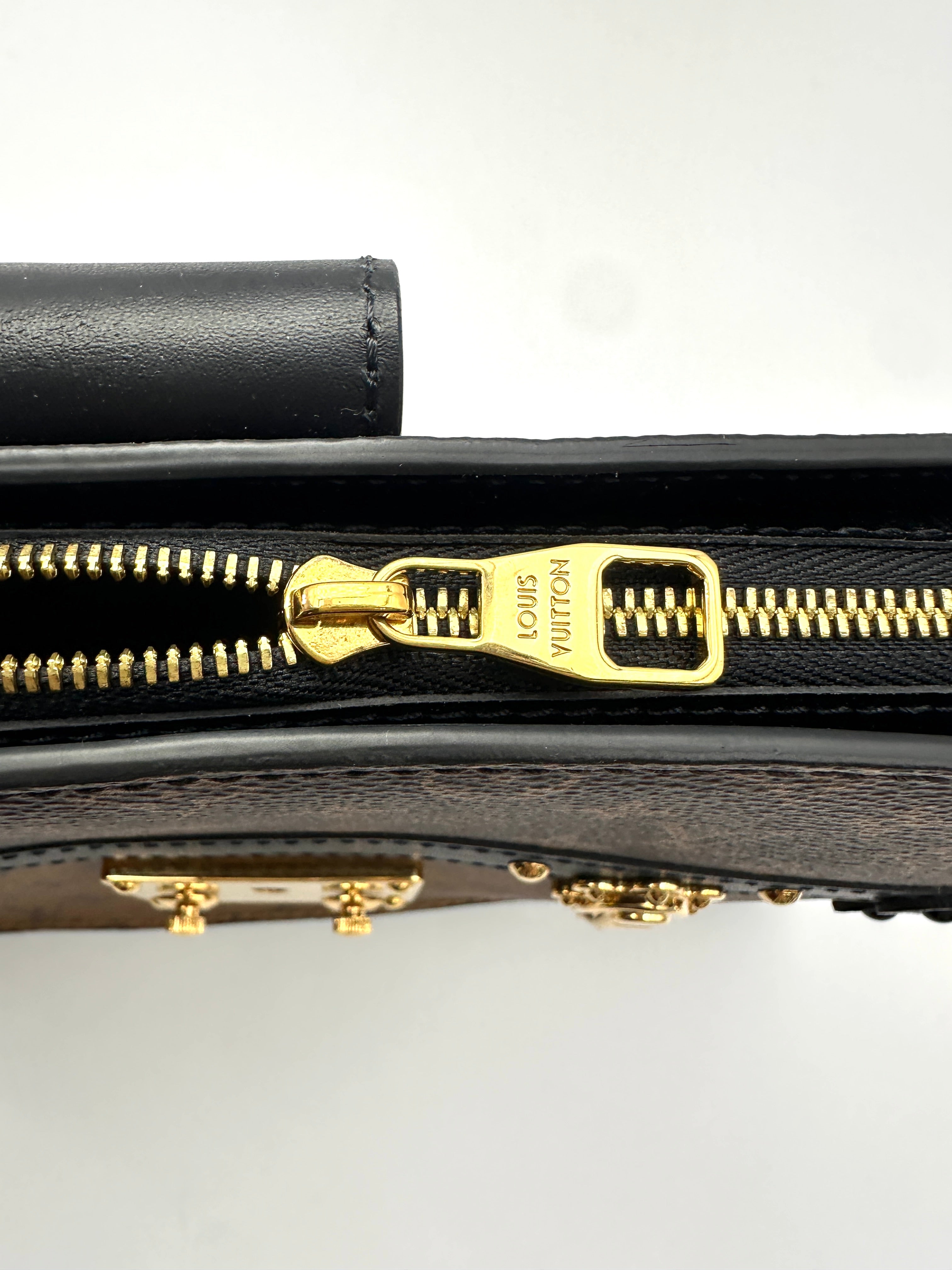 Louis Vuitton Trunk Clutch Monogram Canvas Bag LV3170