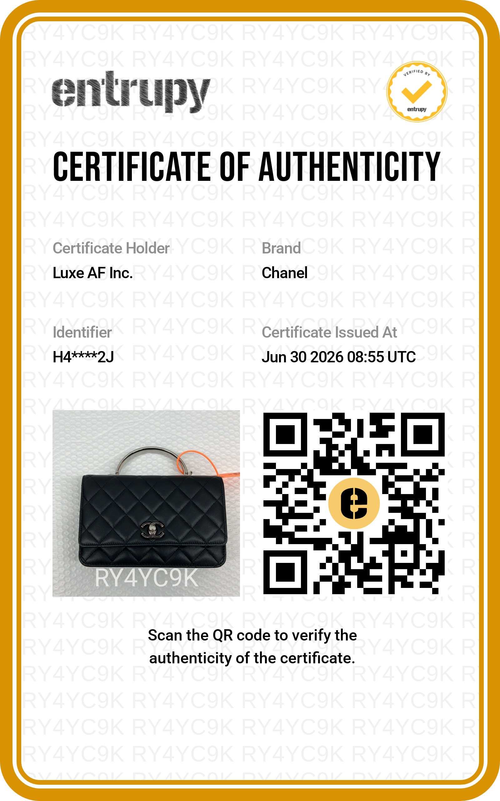 Chanel 24C Black Quilted Lambskin Top Handle Bag(H4***2J) CC2392