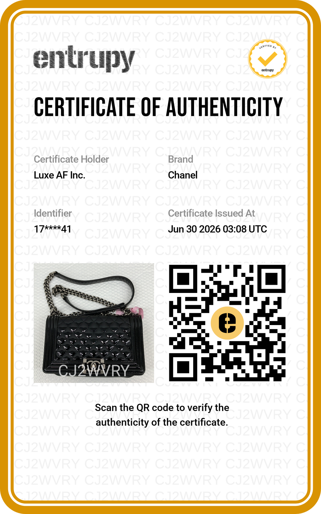 Chanel LeBoy Black Quilted Patent Leather Medium Size Flap Bag With Silver Buckle(17***41) CC2384