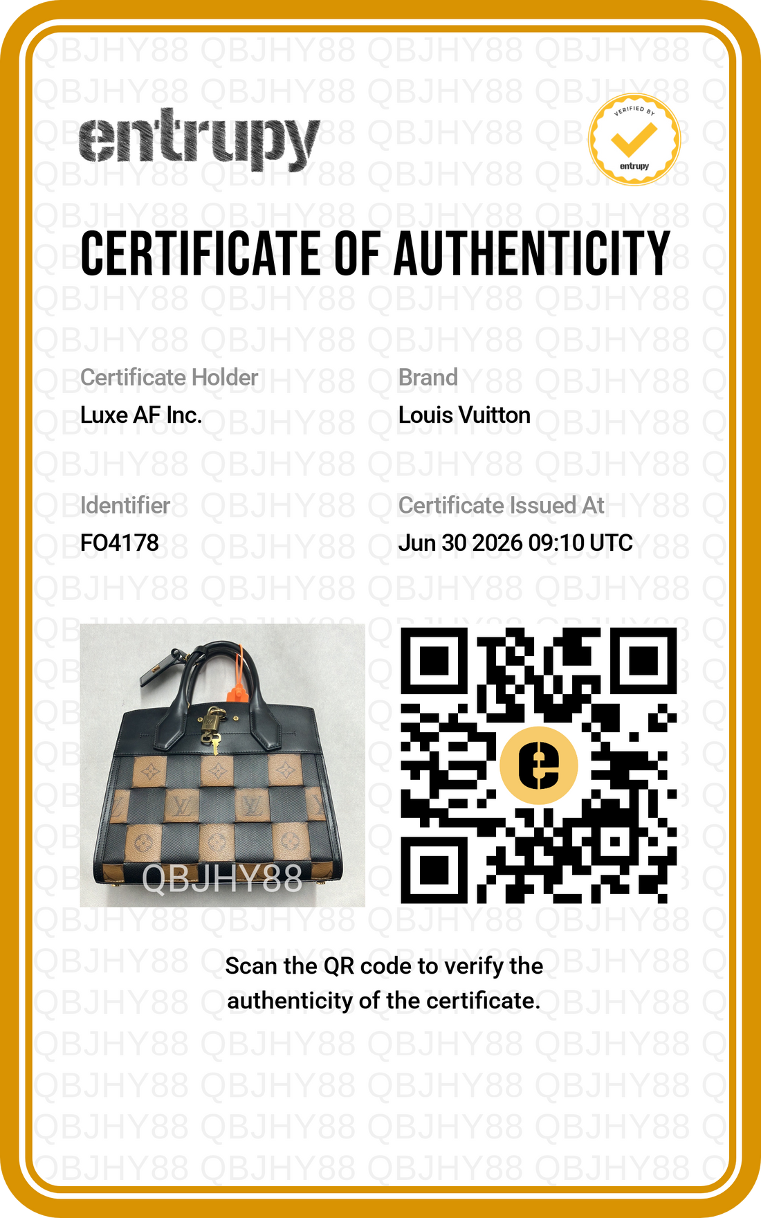 Louis Vuitton City Steamer PM Yellow/Black Checkerboard Monogram Handle Bag LV3171