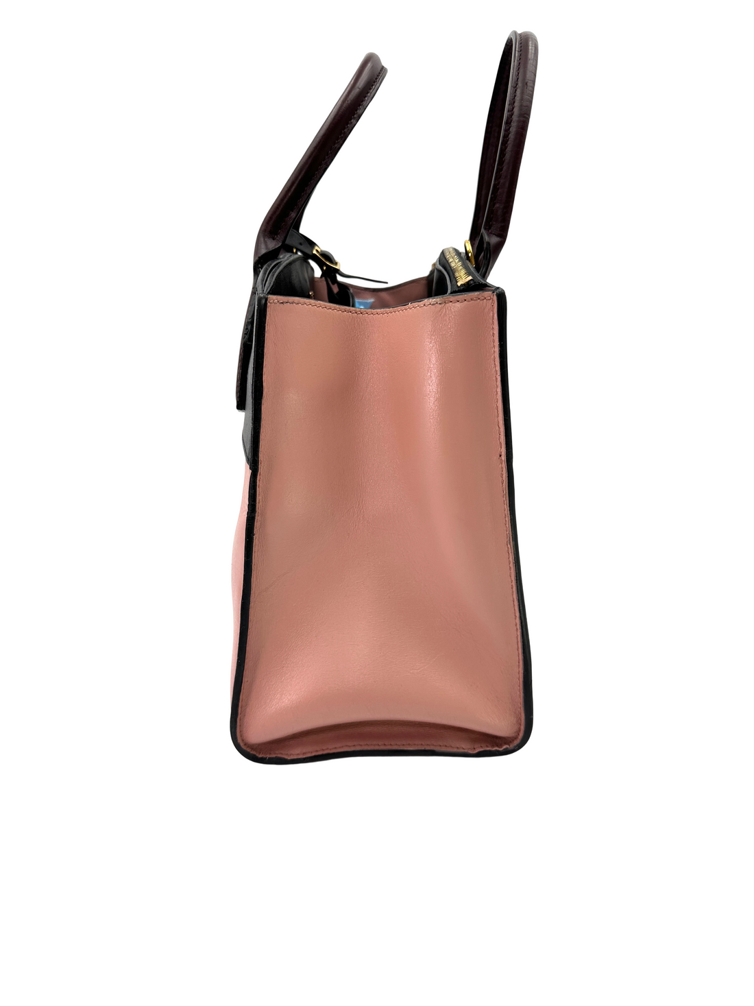 Louis Vuitton City Steamer MM Black/Pink Taurillon Leather Handle Bag LV3174