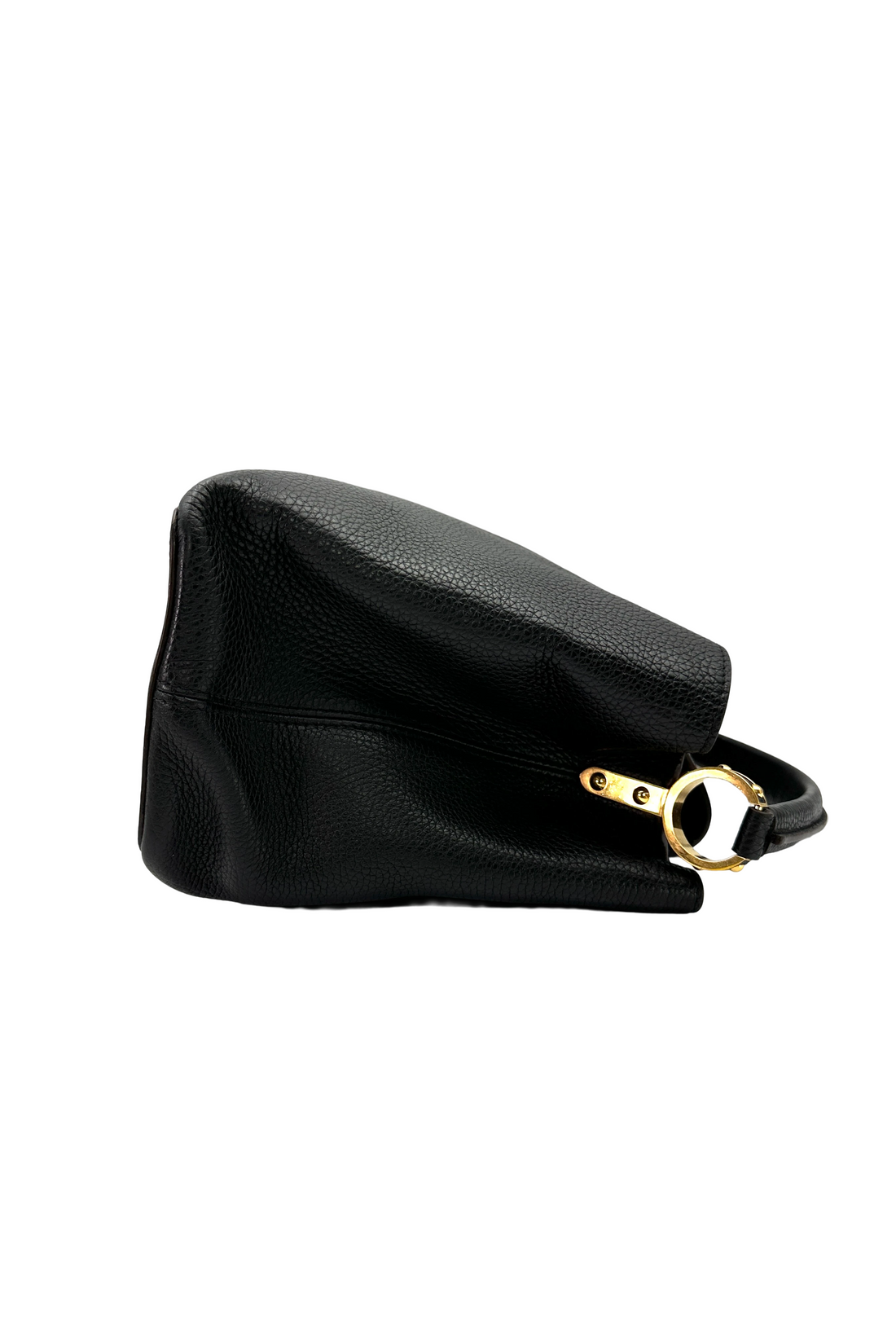 Louis Vuitton Capucines MM Black Taurillon Leather Handle Bag LV3175