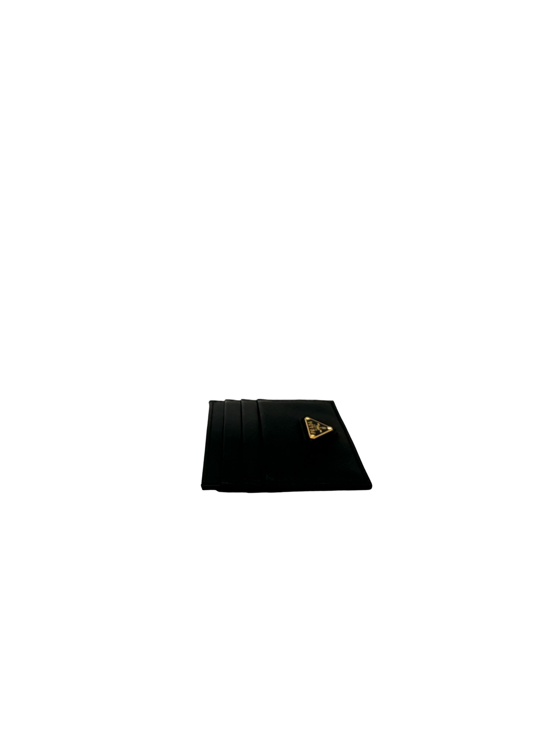 Prada Black Saffiano Leather Card Holder PR529
