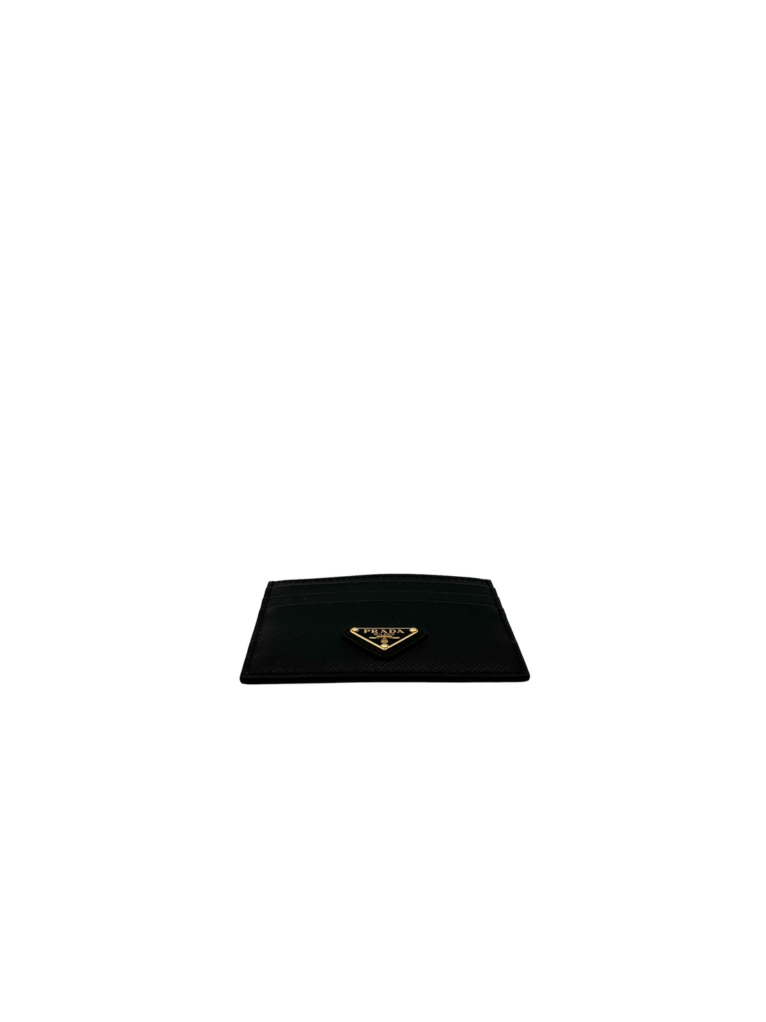 Prada Black Saffiano Leather Card Holder PR529