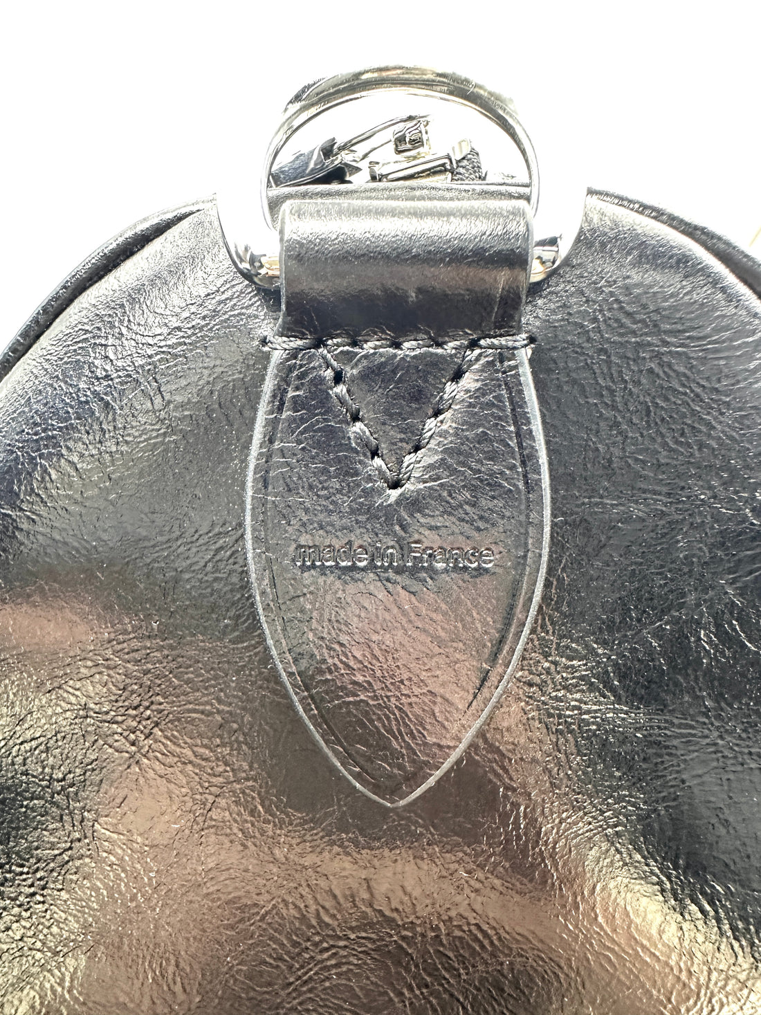 Louis Vuitton Speedy30 Black Lambskin Handle Bag LV3172