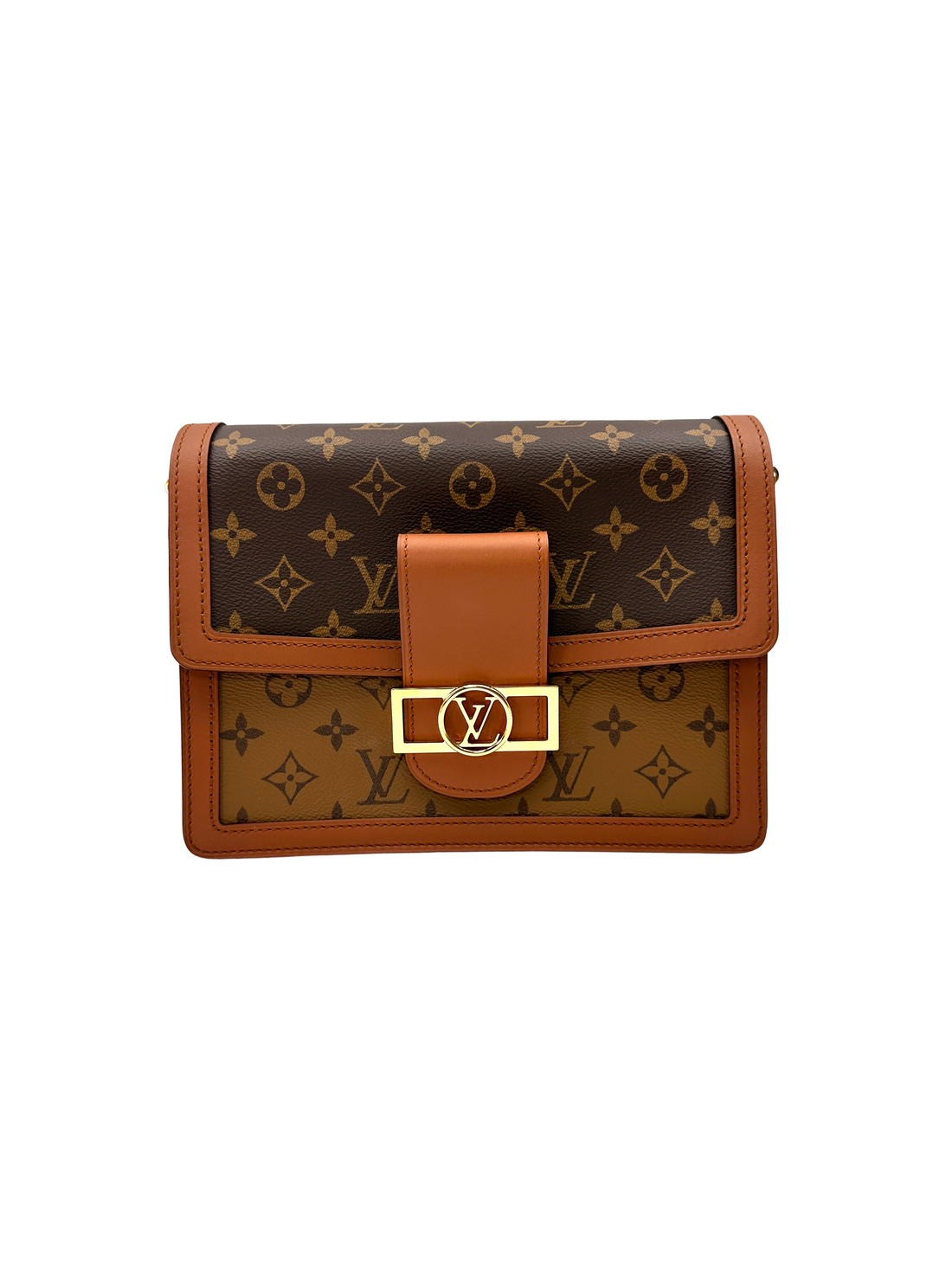 Louis Vuitton Dauphine MM Monogram Canvas Shoulder Bag LV3176