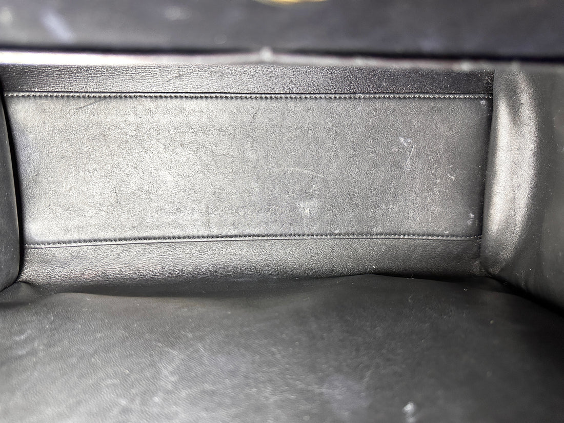 Louis Vuitton City Steamer Black Taurillon Leather Handle Bag LV3178