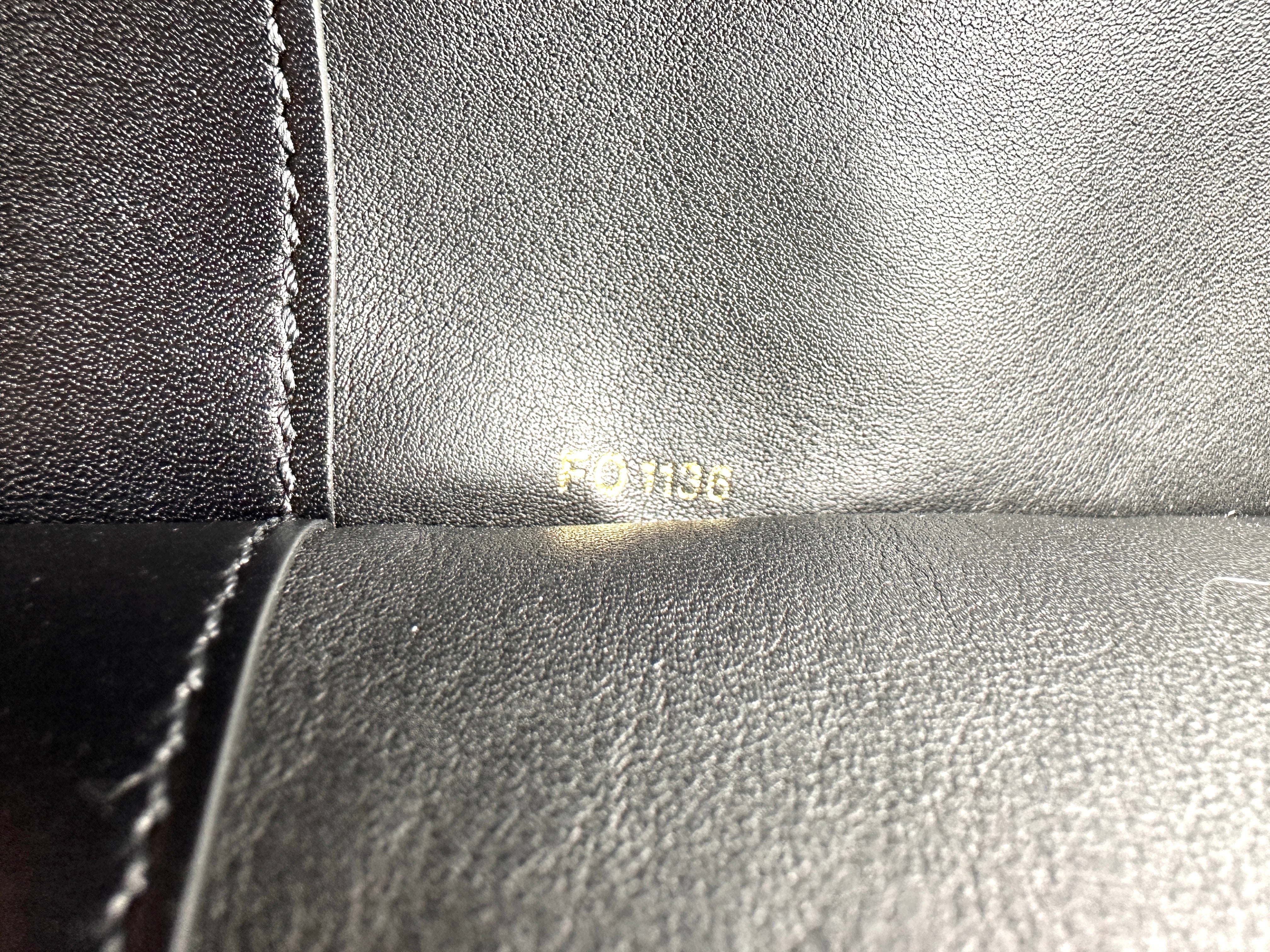 Louis Vuitton City Steamer Black Taurillon Leather Handle Bag LV3178