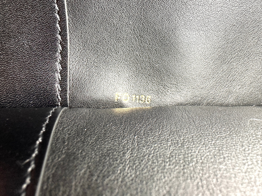 Louis Vuitton City Steamer Black Taurillon Leather Handle Bag LV3178