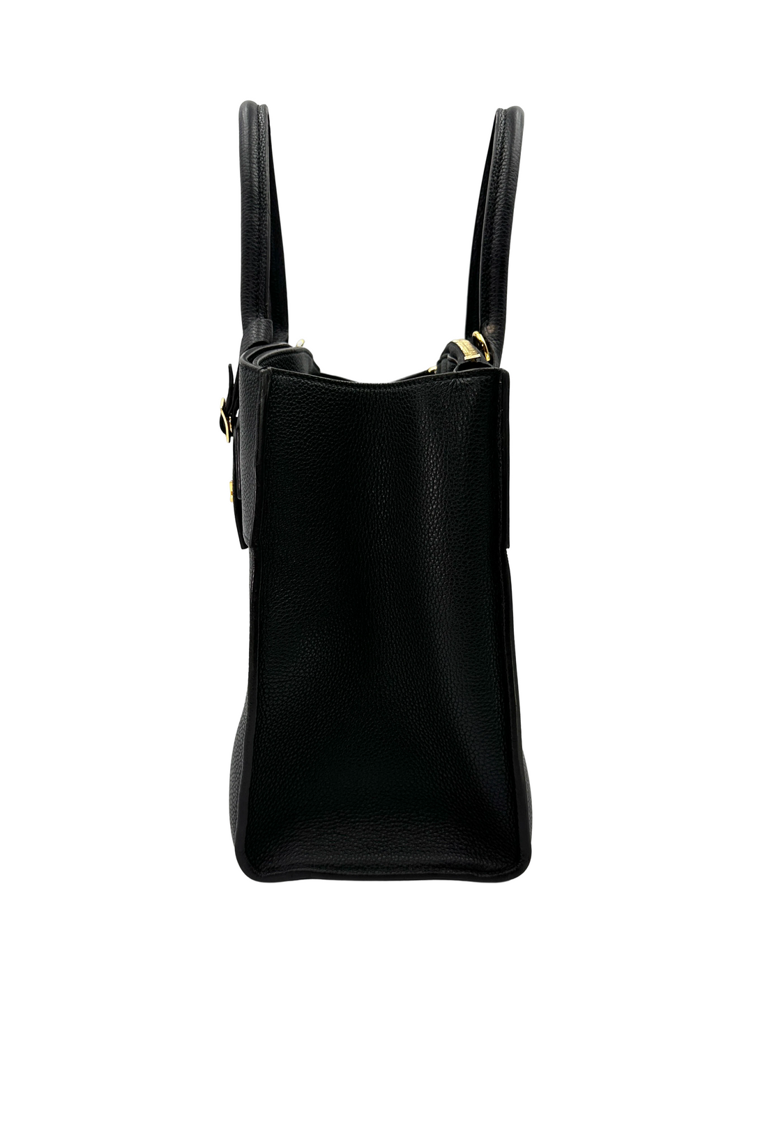 Louis Vuitton City Steamer Black Taurillon Leather Handle Bag LV3177