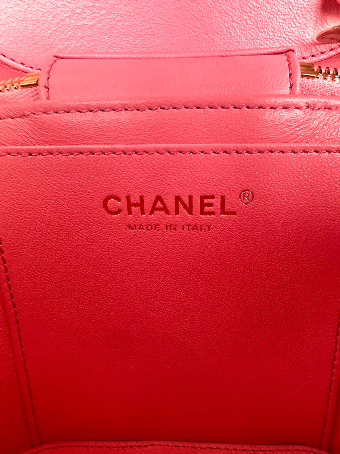 Chanel Trendy CC Pink Quilted Leather Top Handle Vanity Case(30***31) CC2397