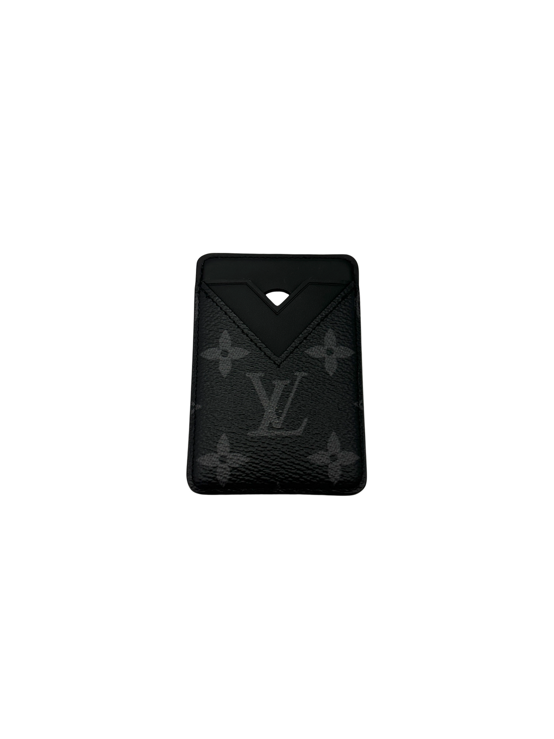 Louis Vuitton Monogram Shadow Leather Magnetic Card Wallet LVA14