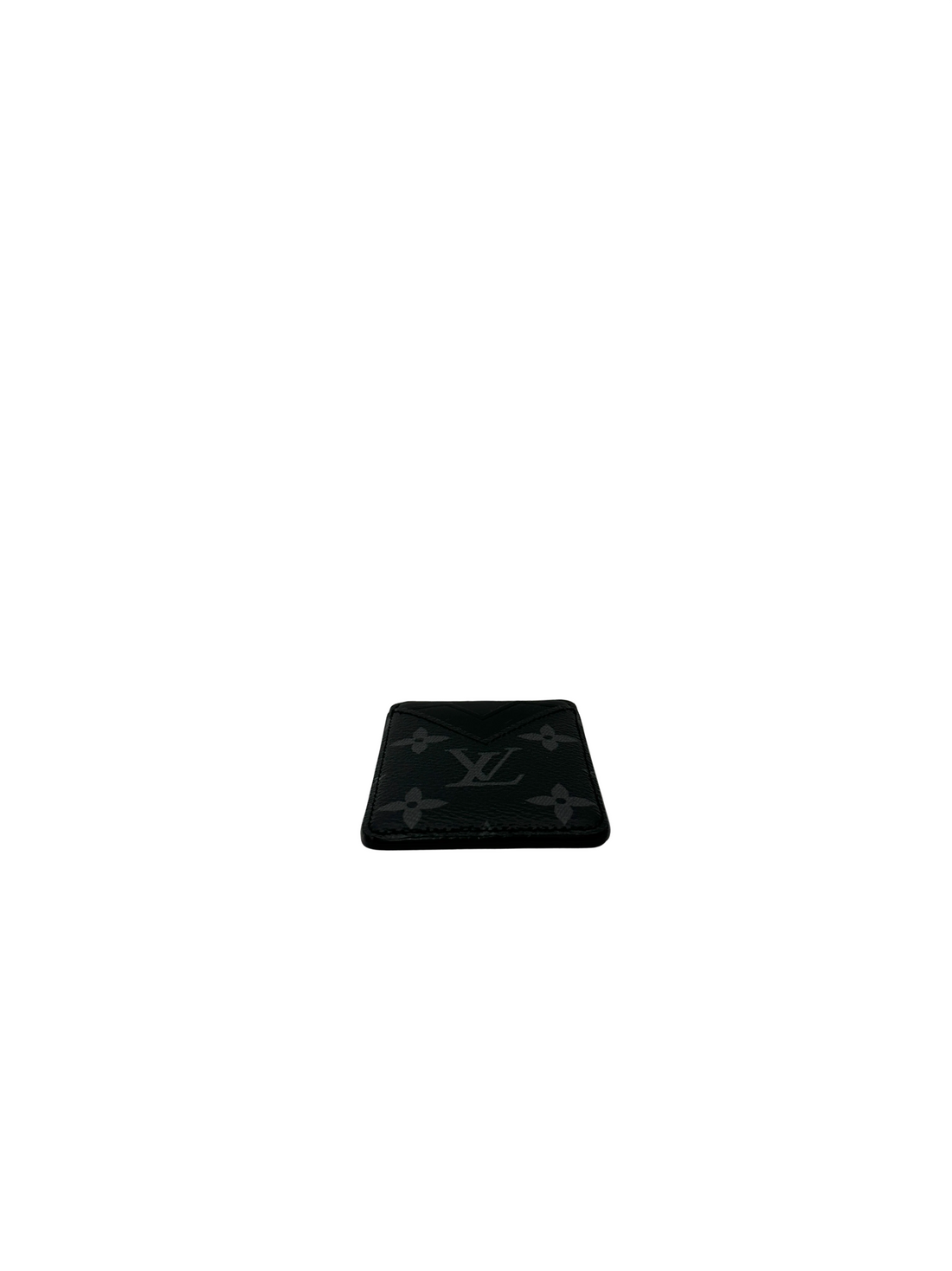 Louis Vuitton Monogram Shadow Leather Magnetic Card Wallet LVA14