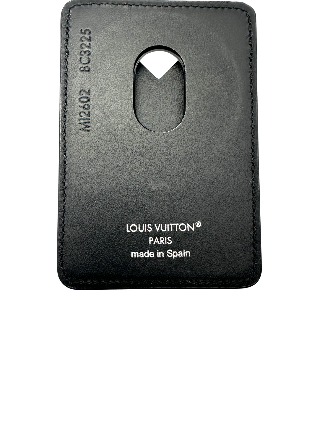 Louis Vuitton Monogram Shadow Leather Magnetic Card Wallet LVA14