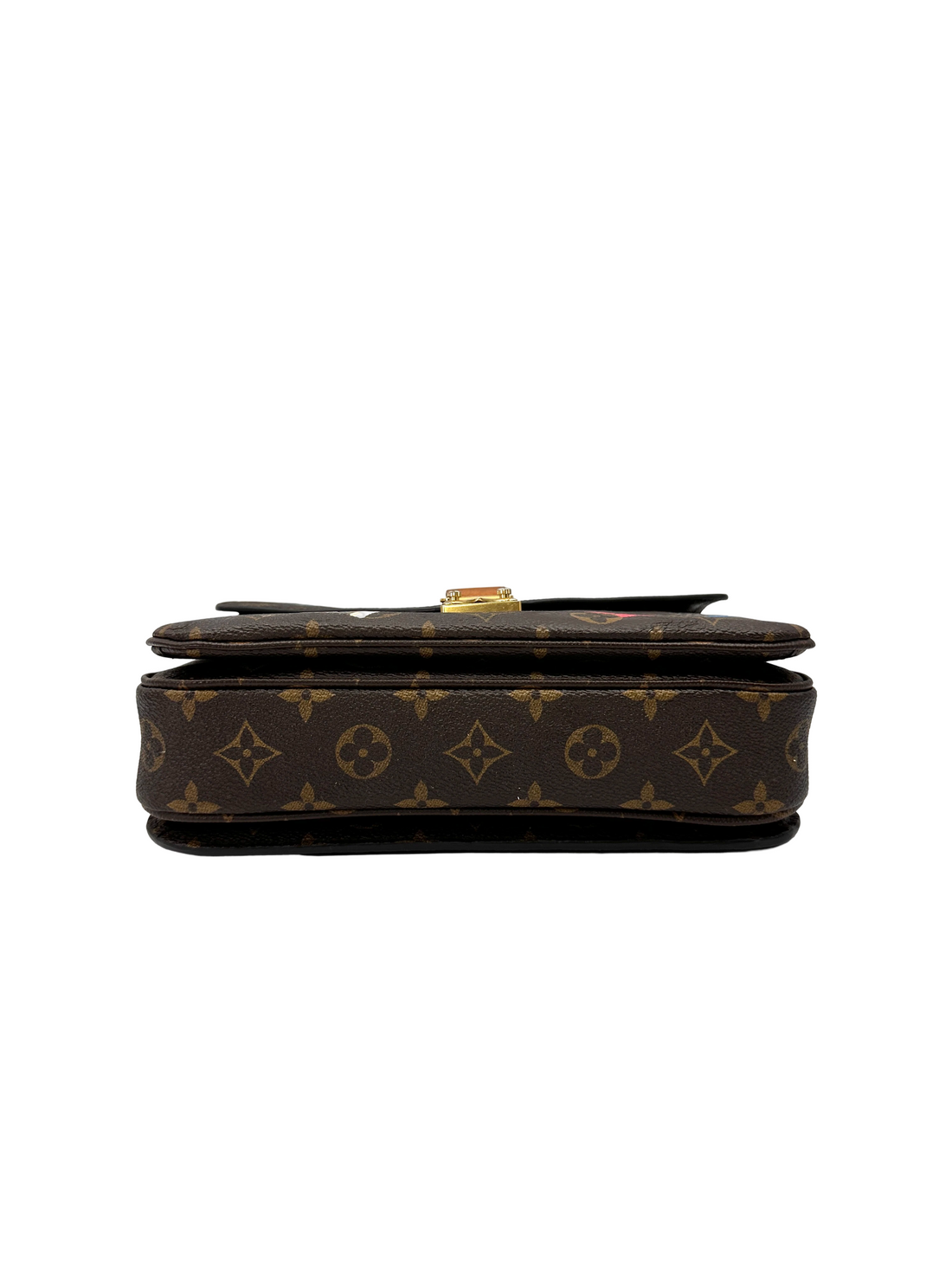 Louis Vuitton Love Lock Monogram Canvas Pochette Metis LV3180