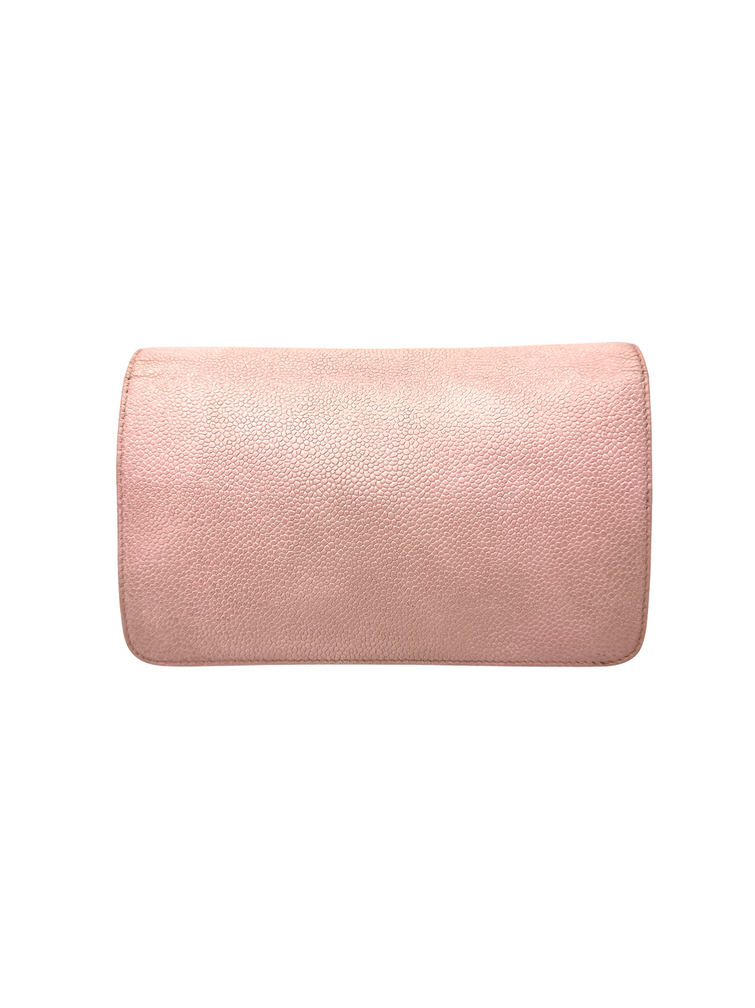 Chanel Timeless CC Pink Caviar Leather Wallet On Chain(15***06) CC2413