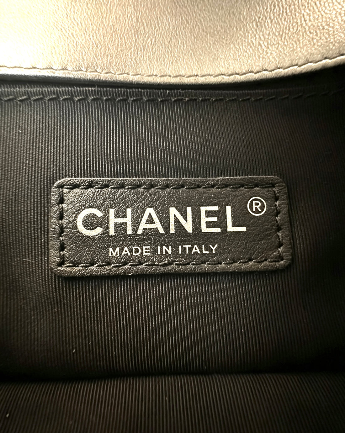 Chanel LeBoy Metallic Gold Quilted Patent Leather Small Size Flap Bag(19***79) CC2420