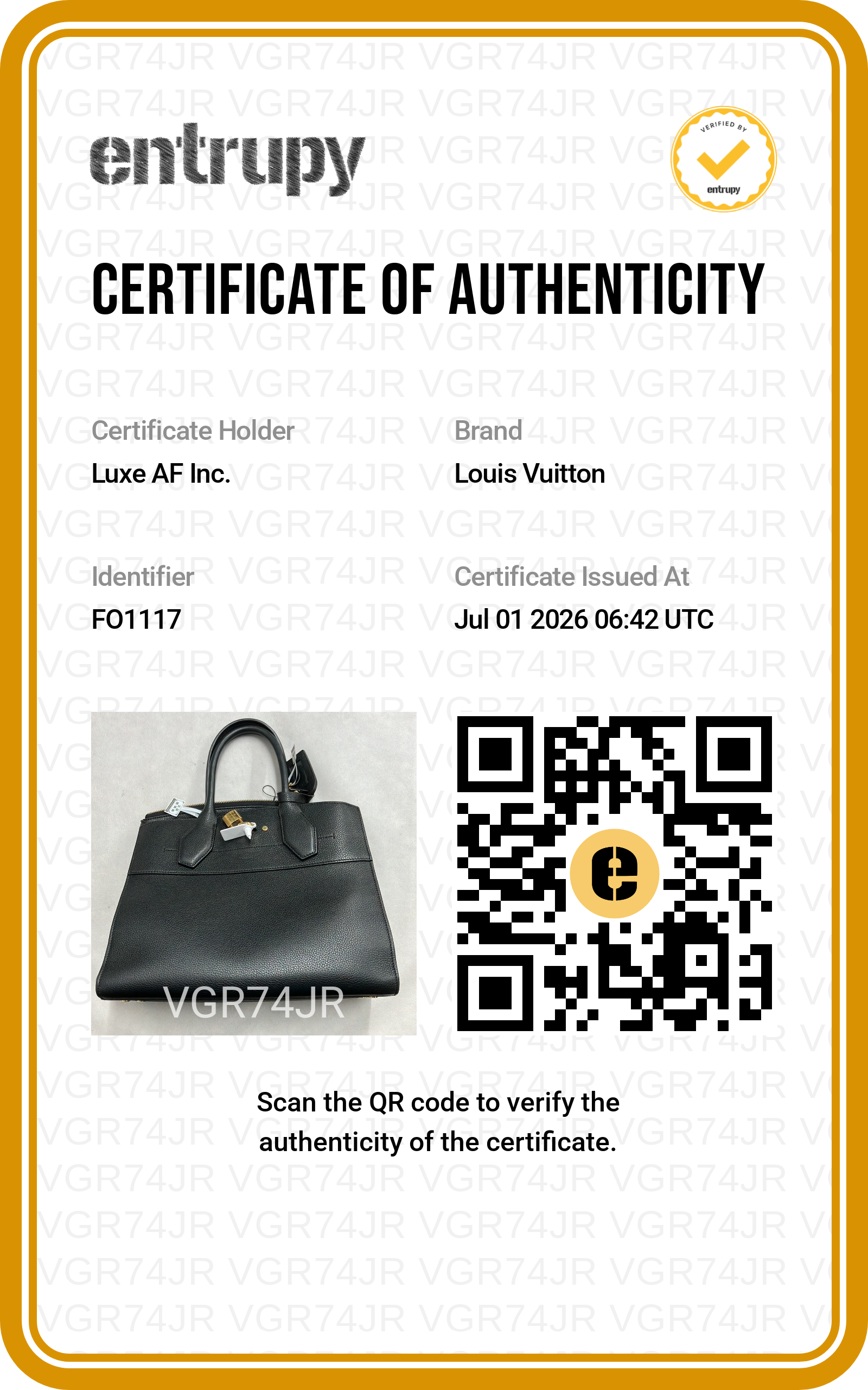 Louis Vuitton City Steamer Black Taurillon Leather Handle Bag LV3224
