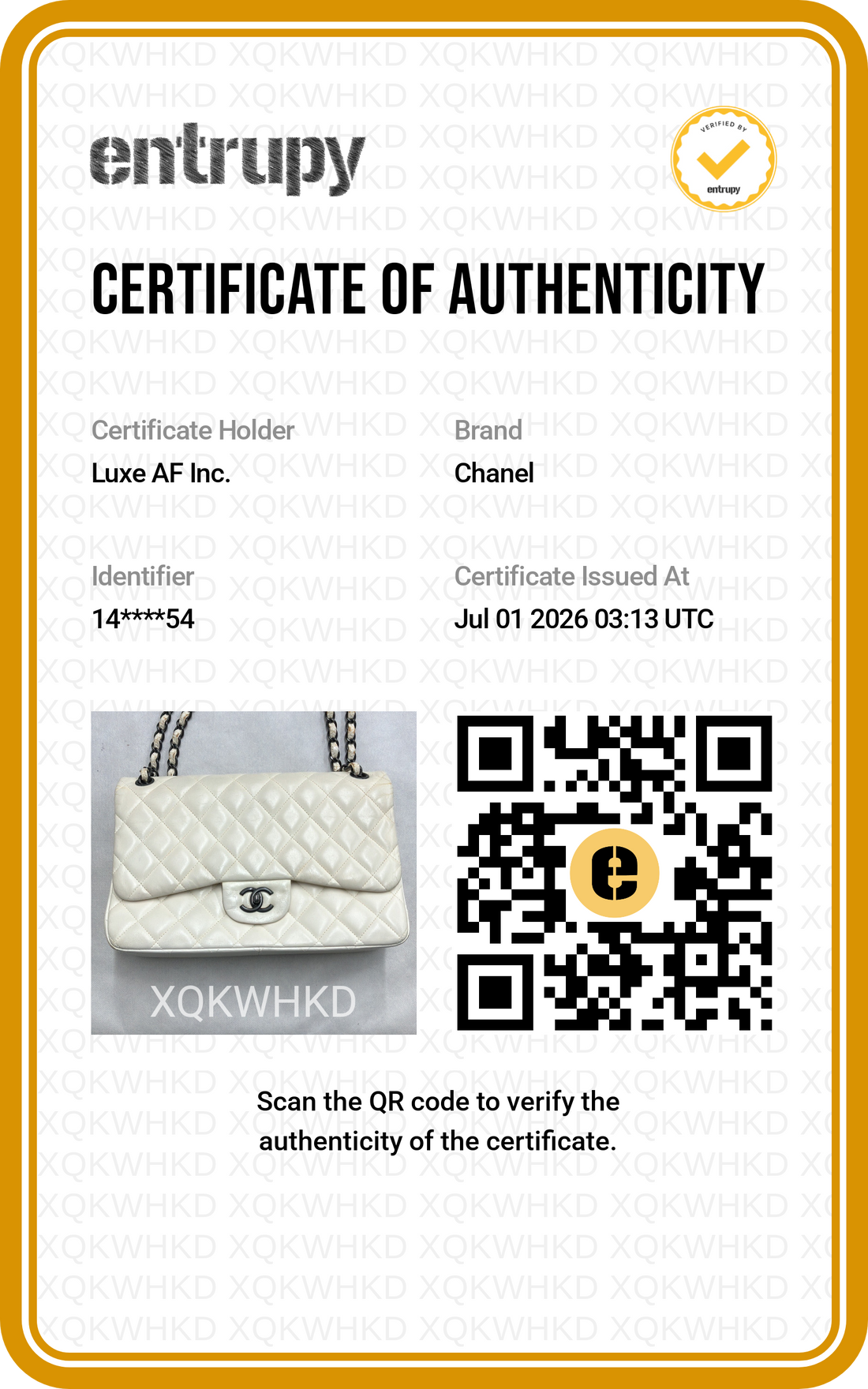Chanel Classic Flap White Quilted Leather Jumbo Shoulder Bag With Black Buckle(14***54) CC2547