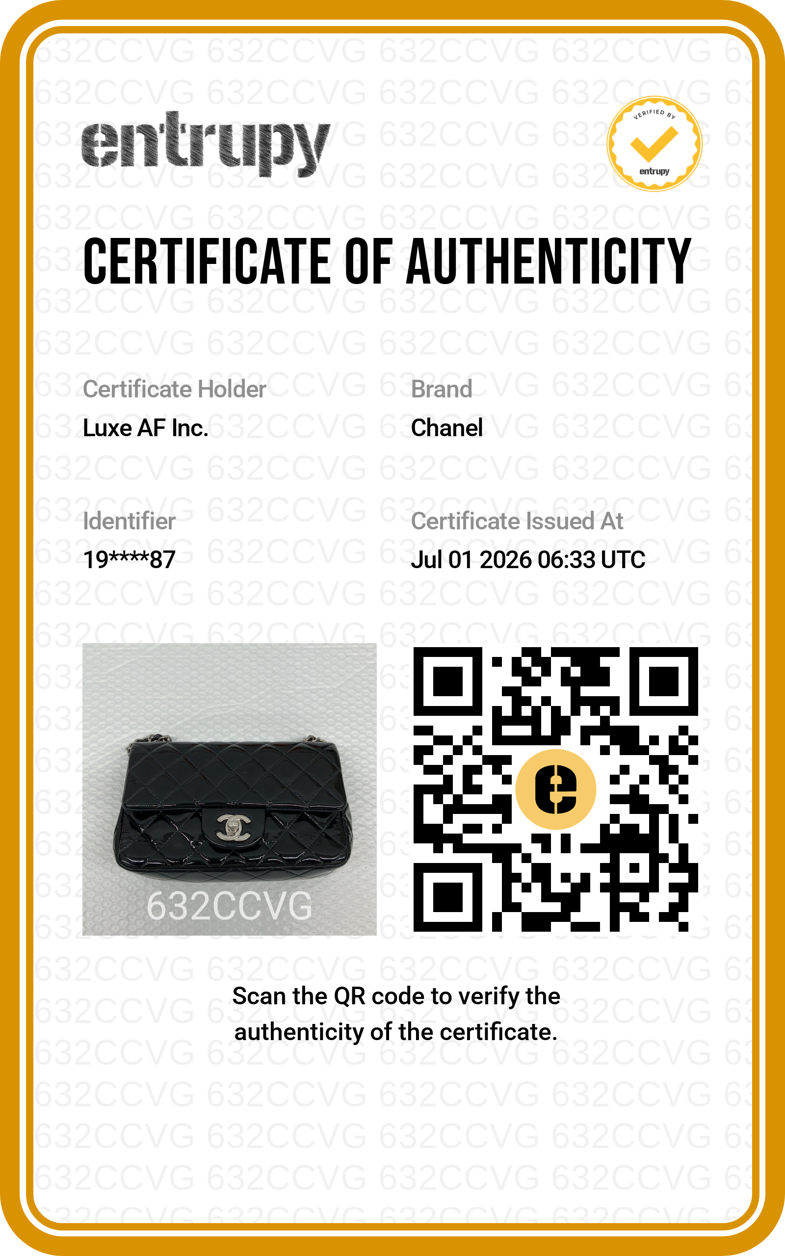 Chanel Classic Flap Black Quilted Patent Leather Mini Shoulder Bag(19***87) CC2400