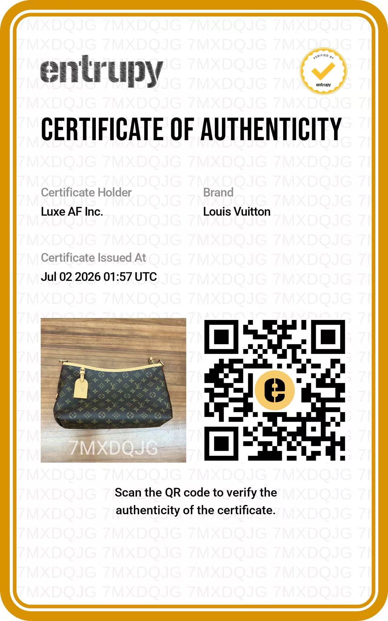 Louis Vuitton Carryall Monogram Canvas Shoulder Bag LVR