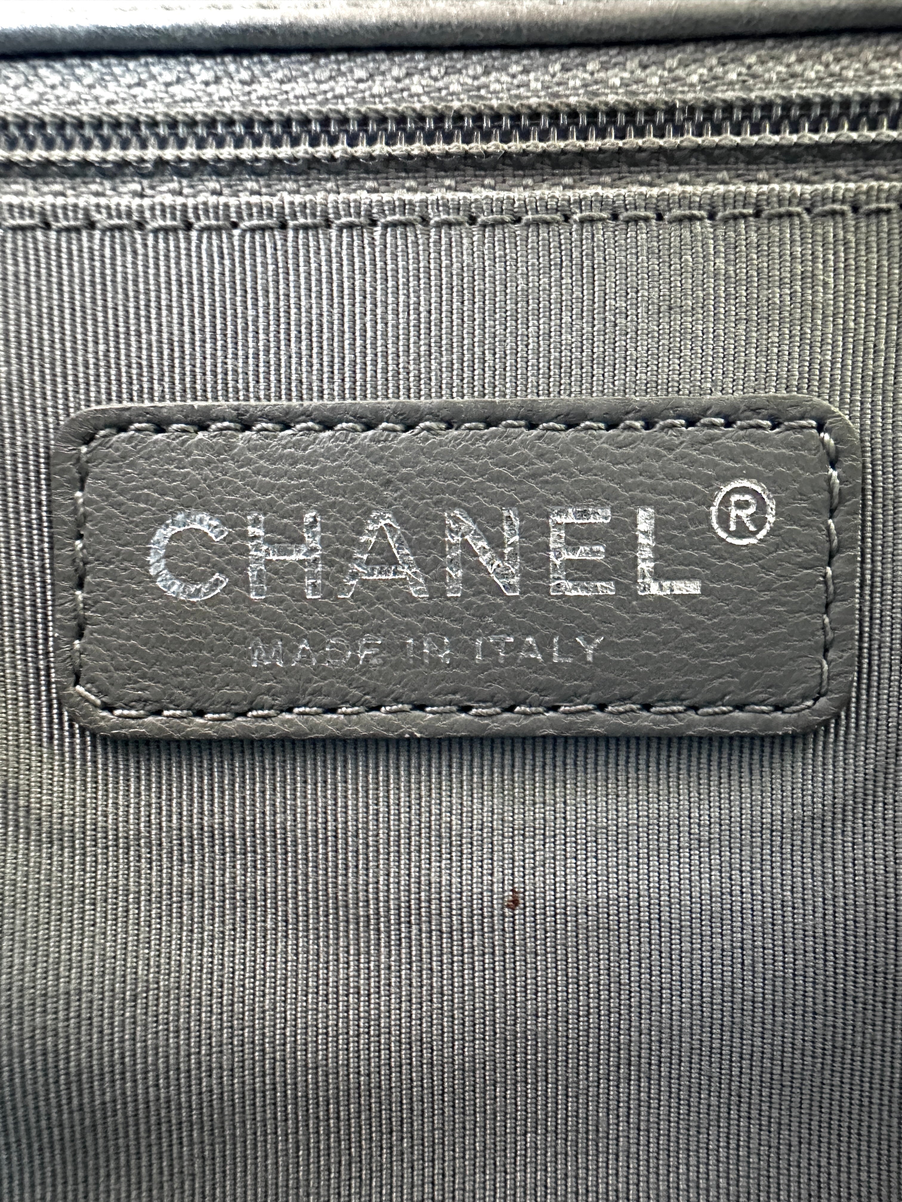 Chanel LeBoy Stingray Leather Flap Bag With Silver Buckle(16***14) CC2407