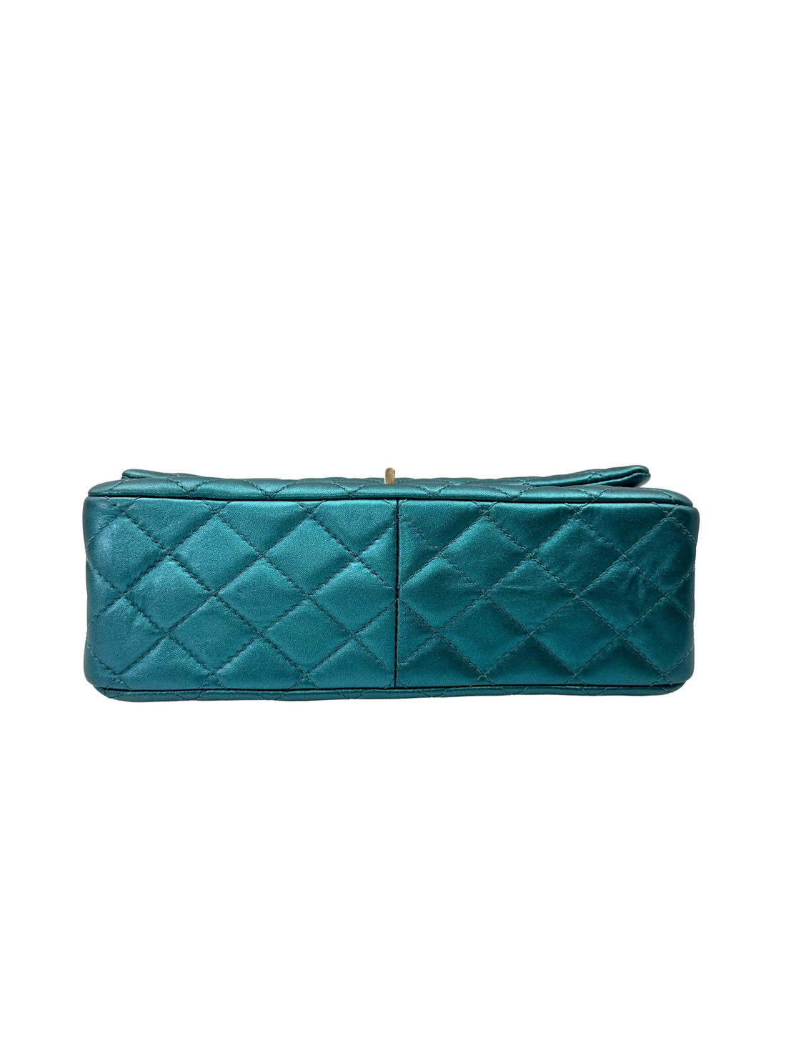 Chanel 2.55 Reissue Metallic Turquoise Quilted Leather Flap Bag(12***25) CC2410