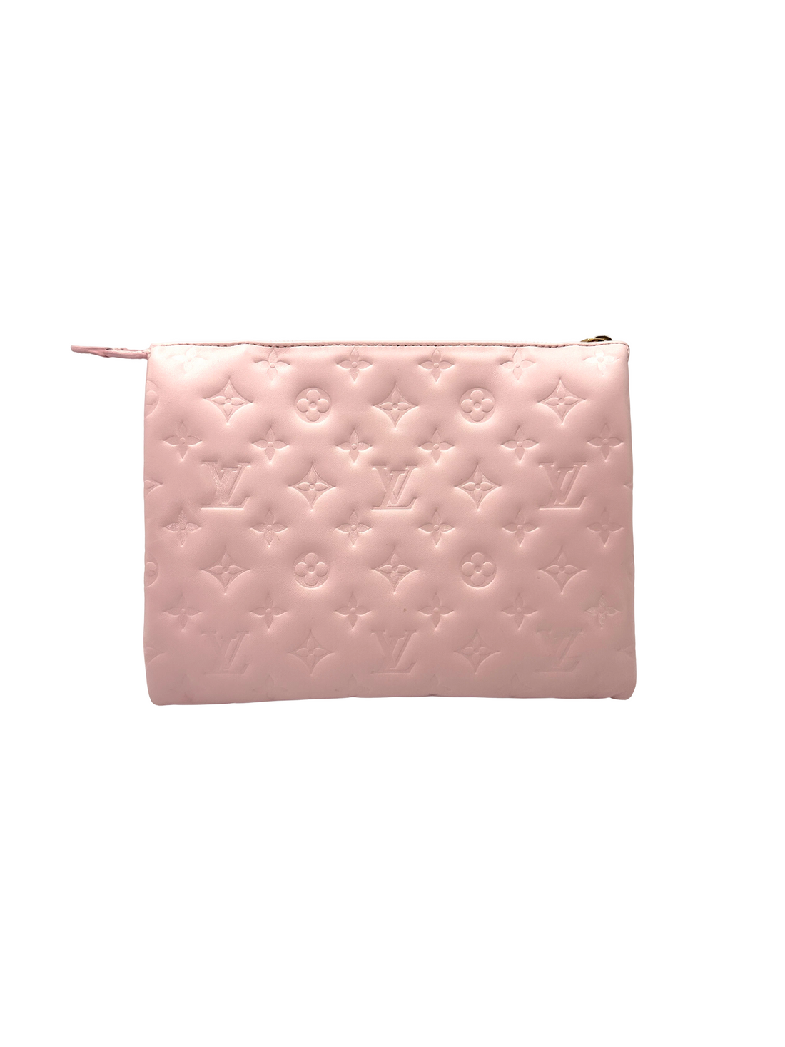 Louis Vuitton Coussin PM Pink Monogram Embossed Puffy Leather Shoulder Bag LV3191