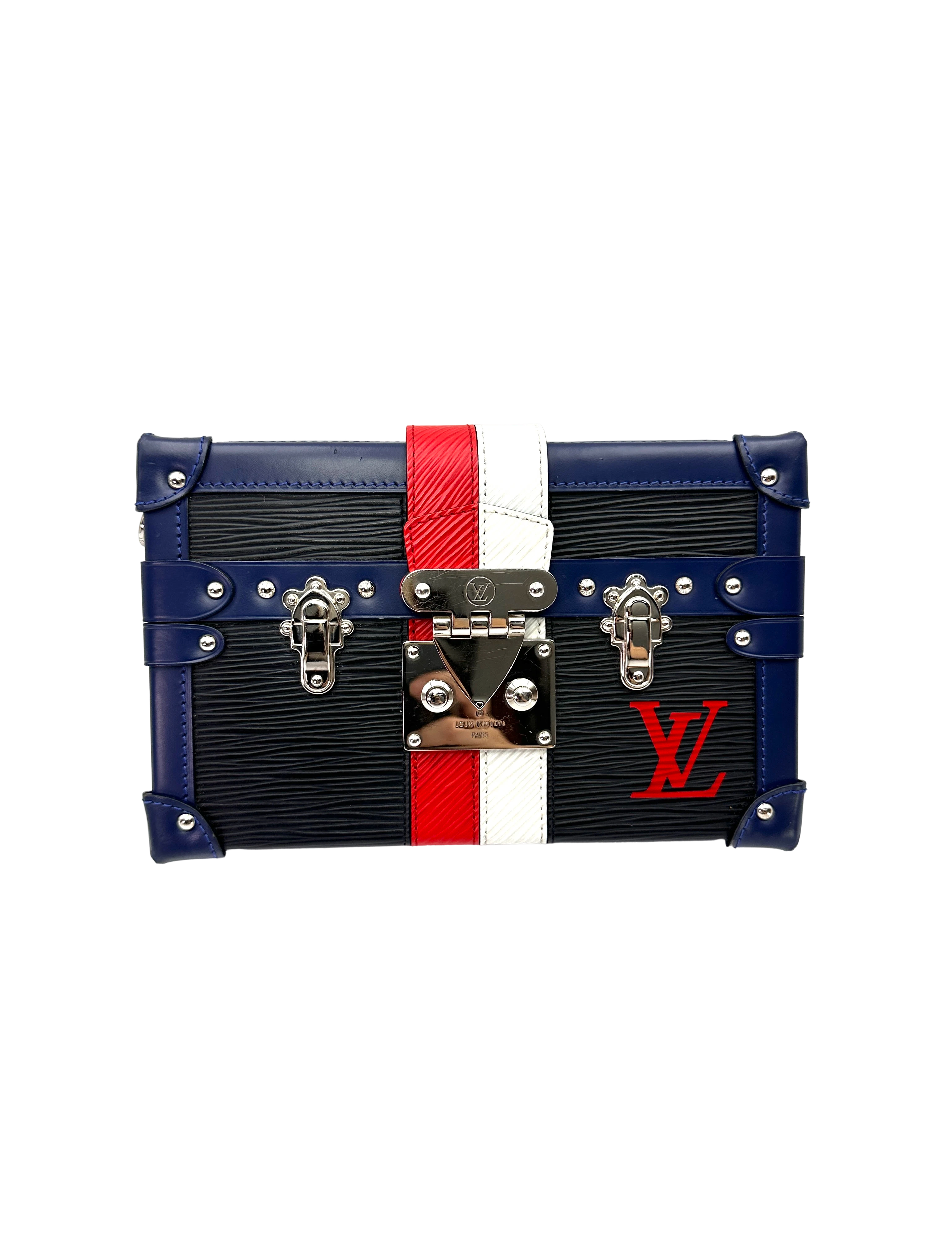 Louis Vuitton Petite Malle Multicolor Epi Leather Shoulder Bag LV3192