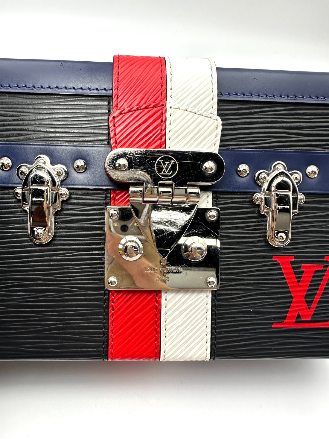 Louis Vuitton Petite Malle Multicolor Epi Leather Shoulder Bag LV3192