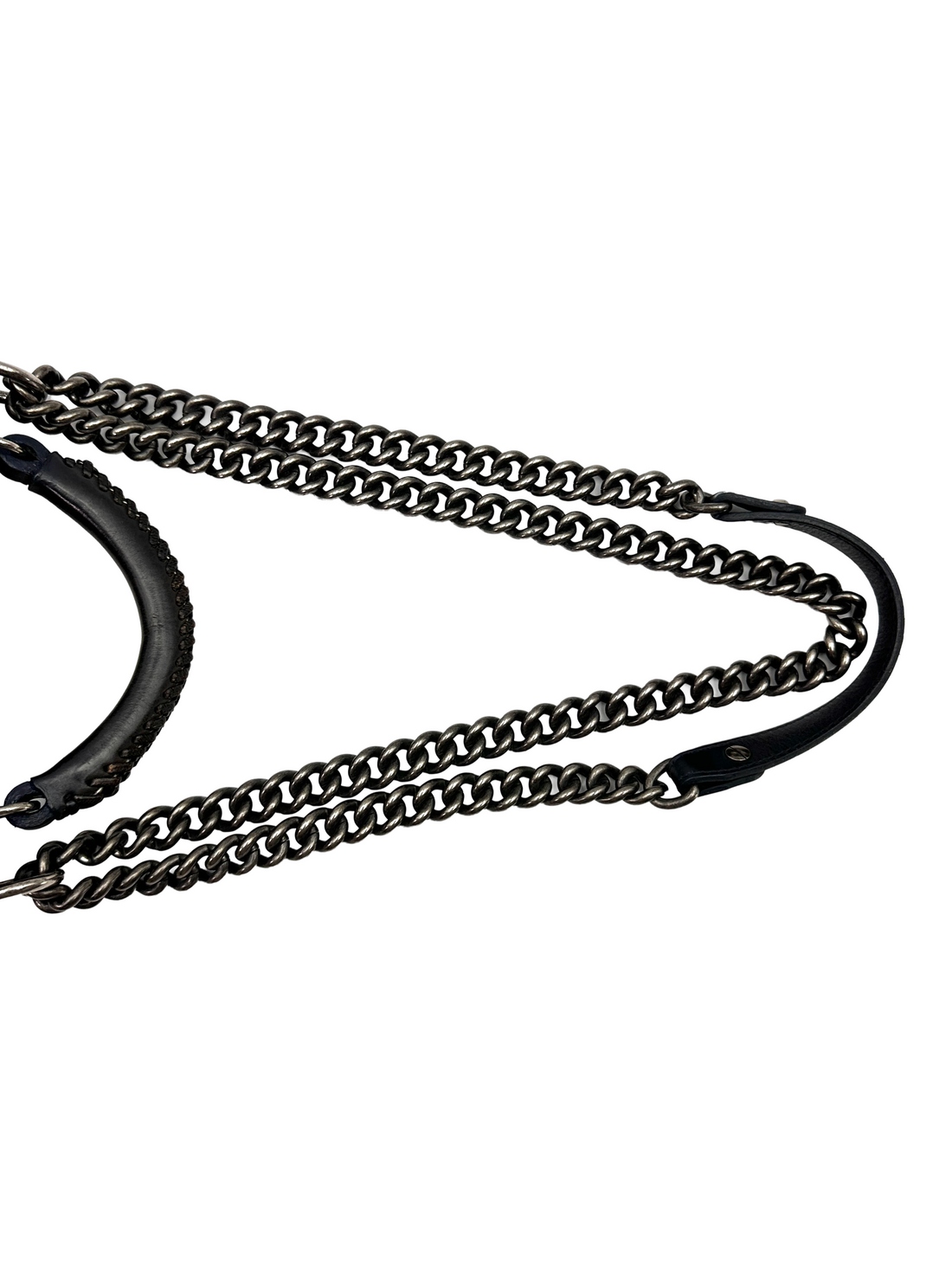 Chanel LeBoy Black Quilted Chain Braided Leather Top Handle Flap Bag With Silver Buckle(21***22) CC2411