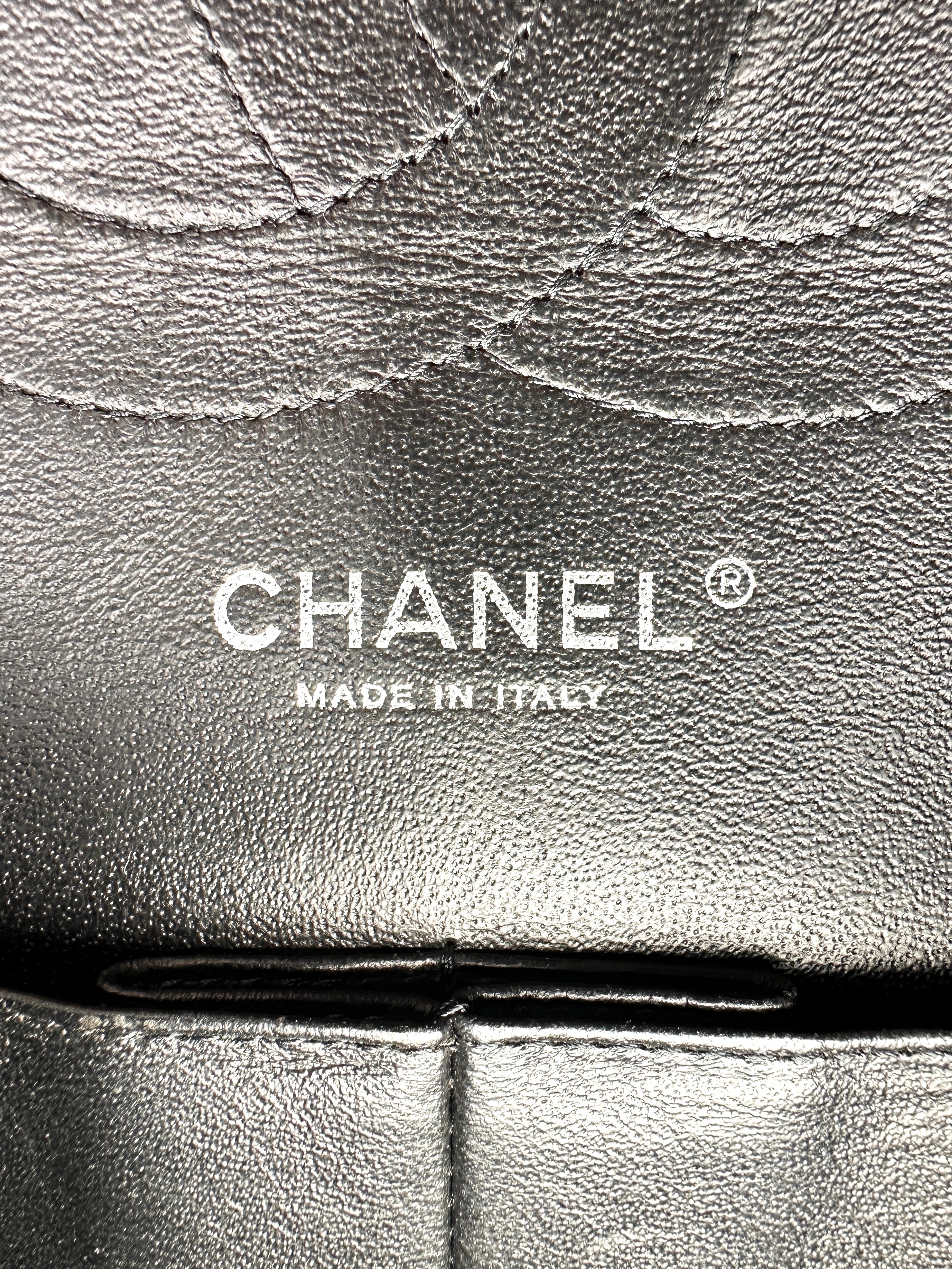 Chanel Classic Flap Black Quilted Leather Medium Size Shoulder Bag With Silver Hardware(14***50) CC2418